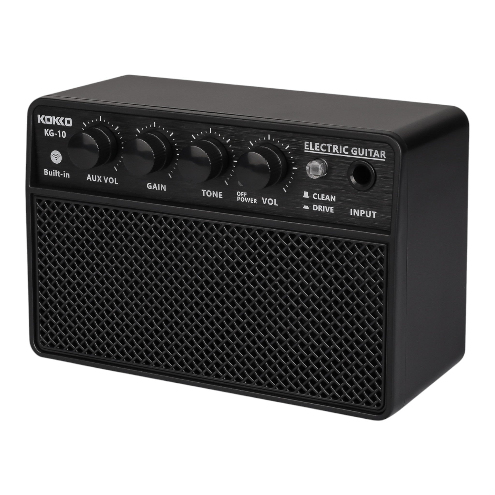 (PREORDER: MID OCT 2026) Kokko KG10 10W Mini Rechargable Electric Guitar Amplifier with Bluetooth