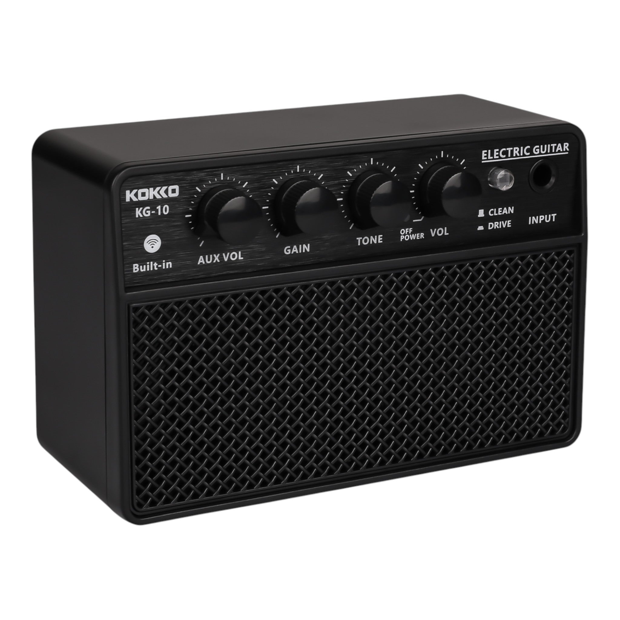(PREORDER: MID OCT 2026) Kokko KG10 10W Mini Rechargable Electric Guitar Amplifier with Bluetooth