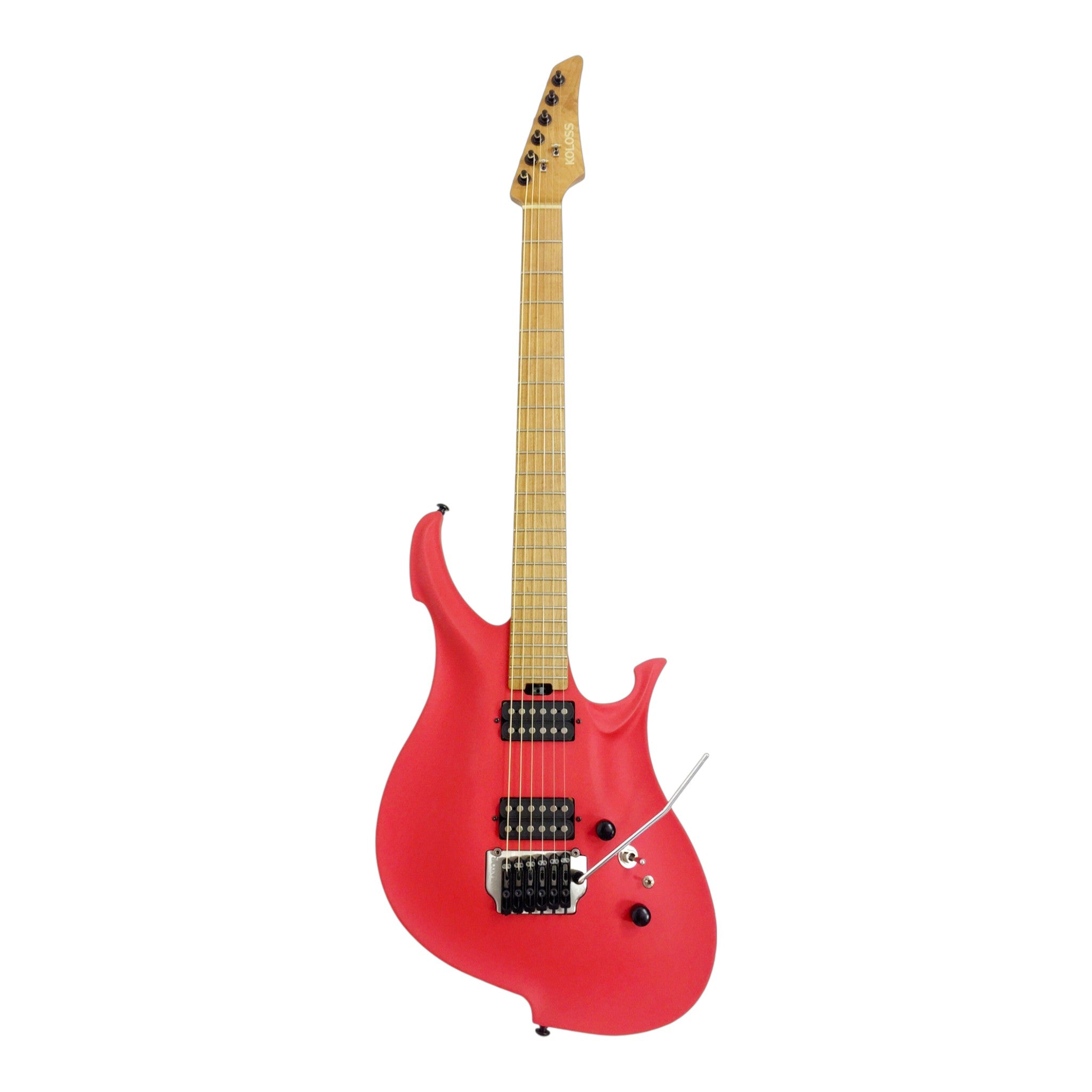 Koloss GT640MRD Red Electric Guitar with Aluminum Body