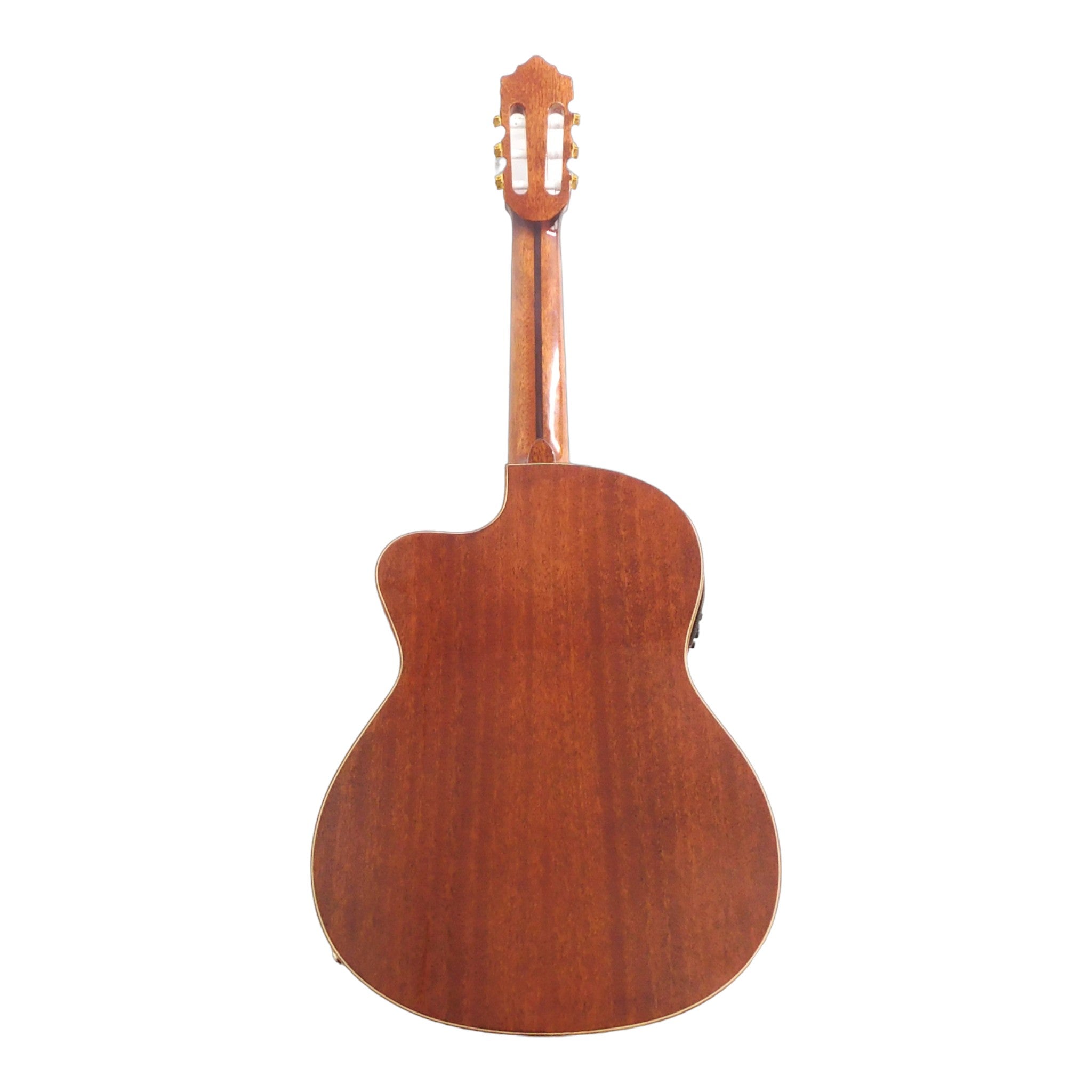 Miguel Rosales HS10CEQN Solid Canadian Cedar Cutaway Built-In Belcat Pickup/Tuner Classical Guitar - Natural