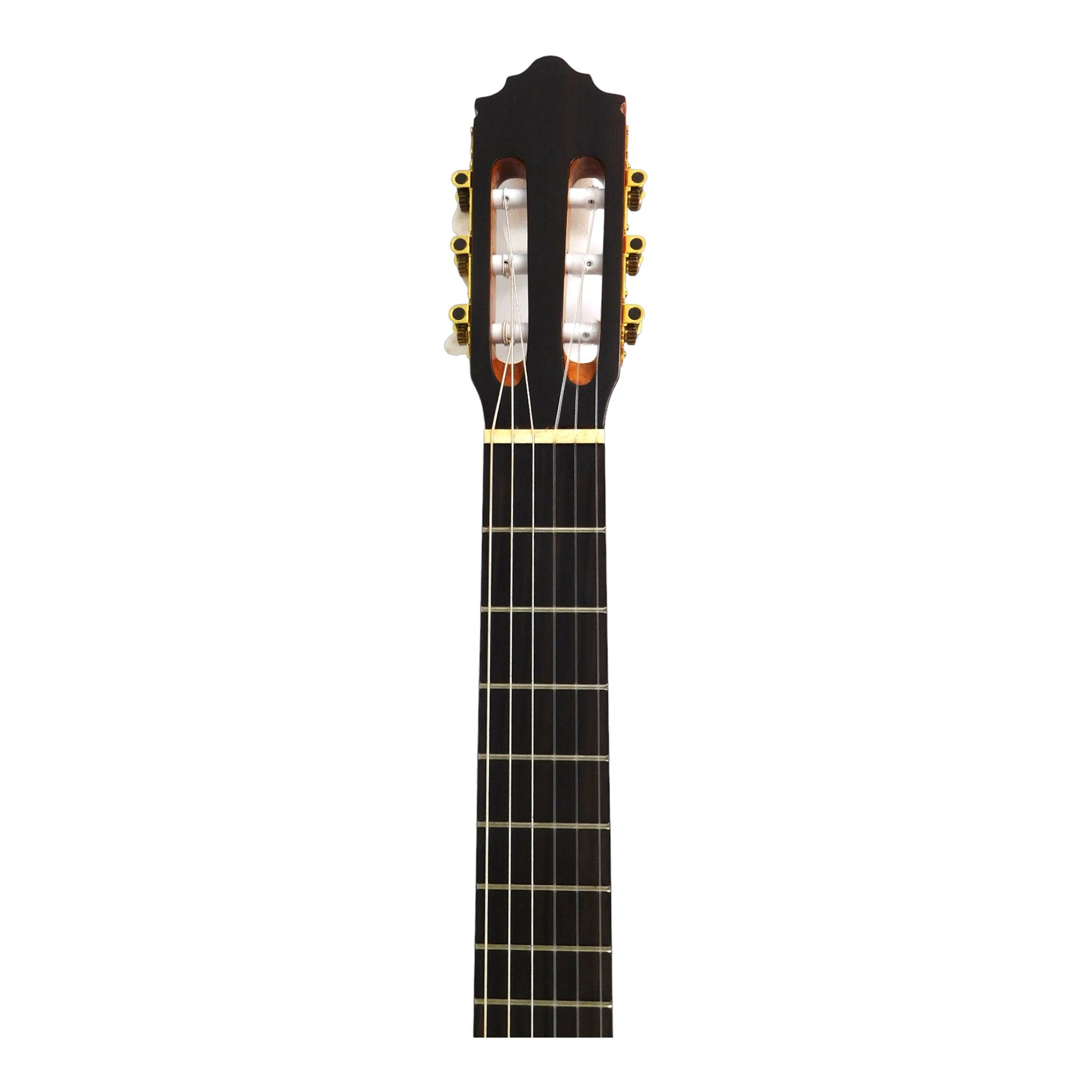 Miguel Rosales HS20CEQN Solid Cedar Cutaway Built-In Pickup/Tuner Classical Guitar - Natural
