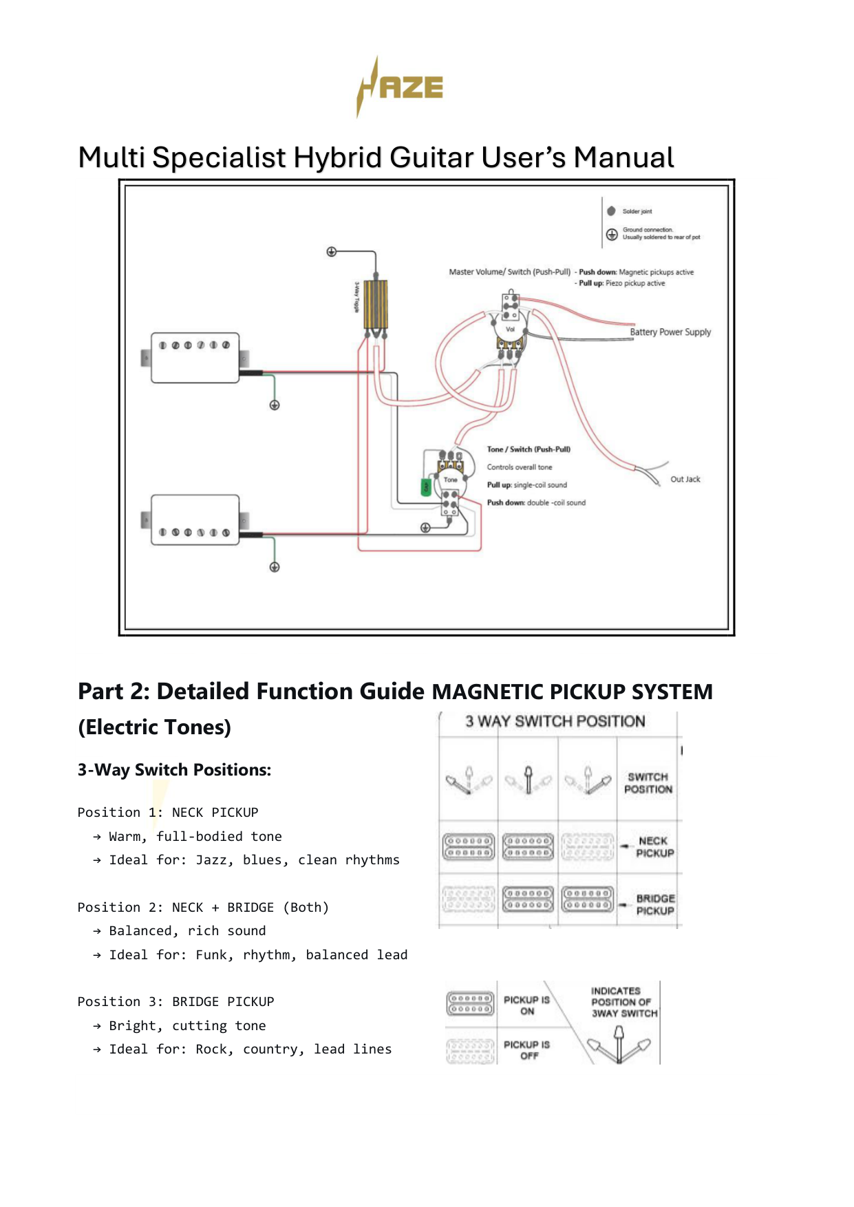 The Swiss Army Knife of Hybrid Electric-Acoustic Guitars w/ (Optional) Foam Case - MULTISPECIALIST2