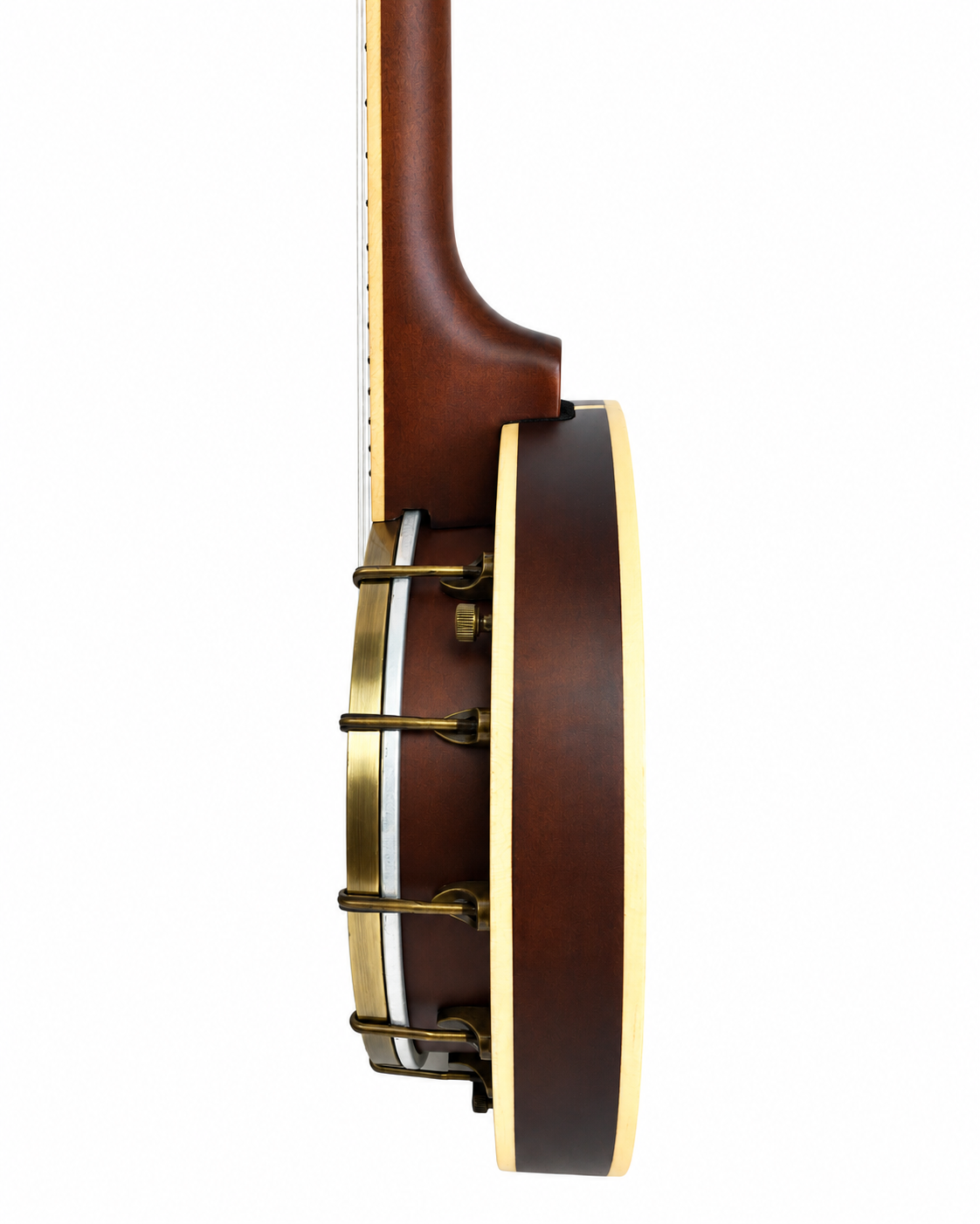 Caraya 4-String Maple Body Resonator Banjolele - Natural SBJUK118 with Optional Hard Case