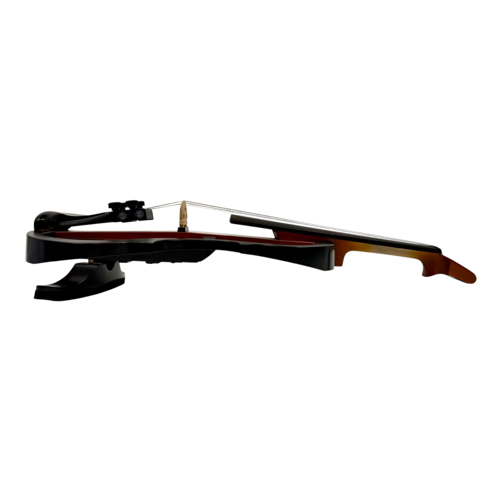Symphony EVHL01SB Headless Catalpa ABS Electric Violin Outfit in Sunburst Gloss w/ Built-In EQ