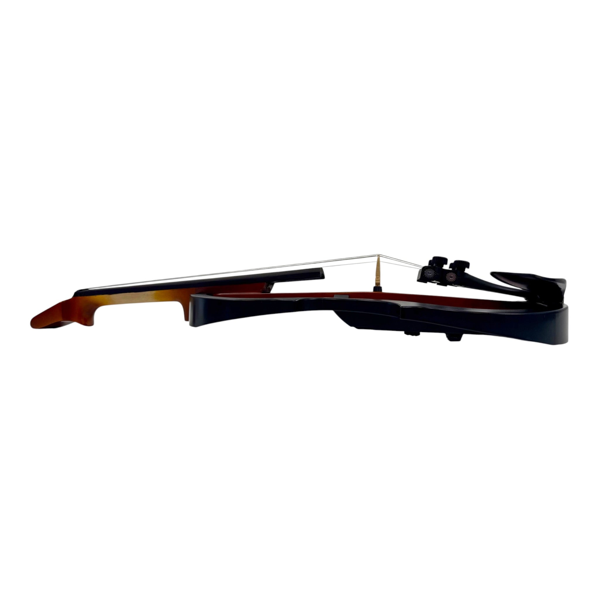 Symphony EVHL01SB Headless Catalpa ABS Electric Violin Outfit in Sunburst Gloss w/ Built-In EQ