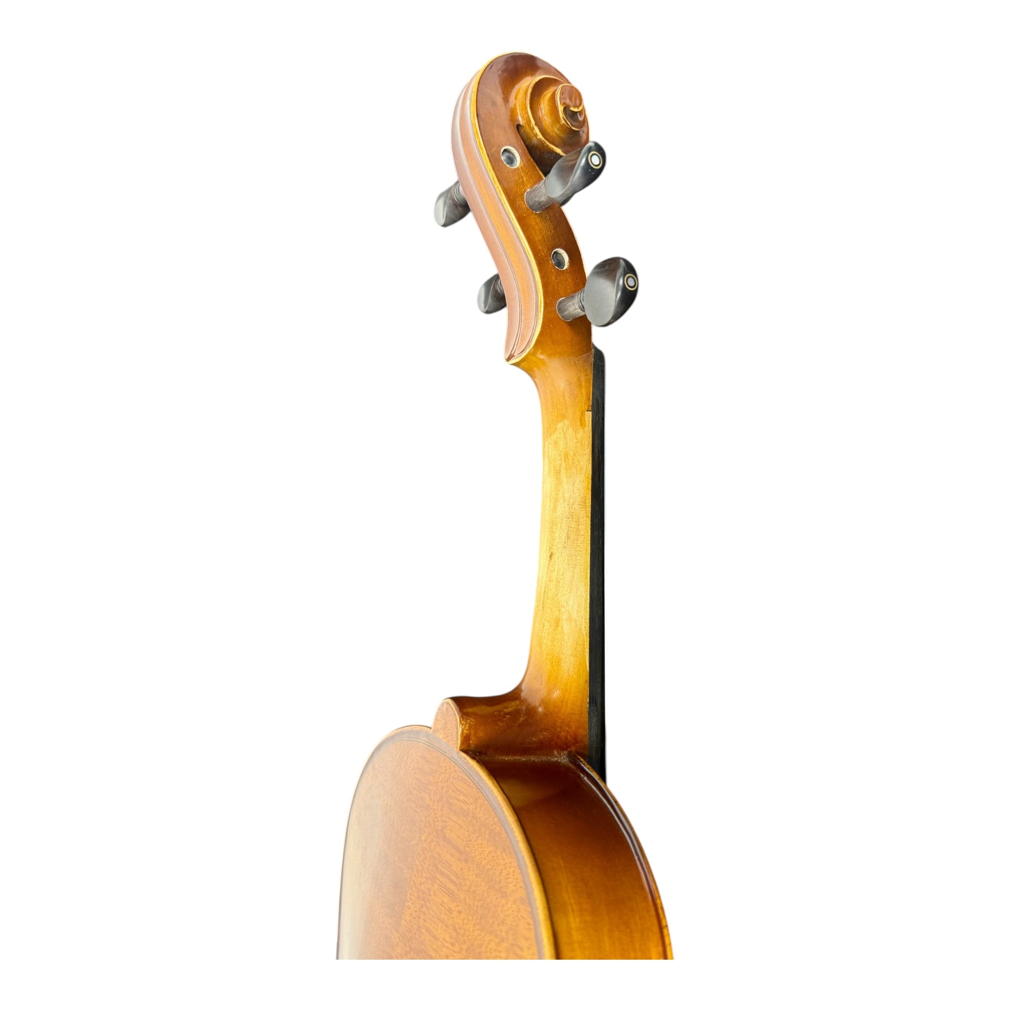 Symphony GA25 "Professional Series" 15-inch Solid Spruce Viola Outfit in Antique Brown with Foam Case & Accessories