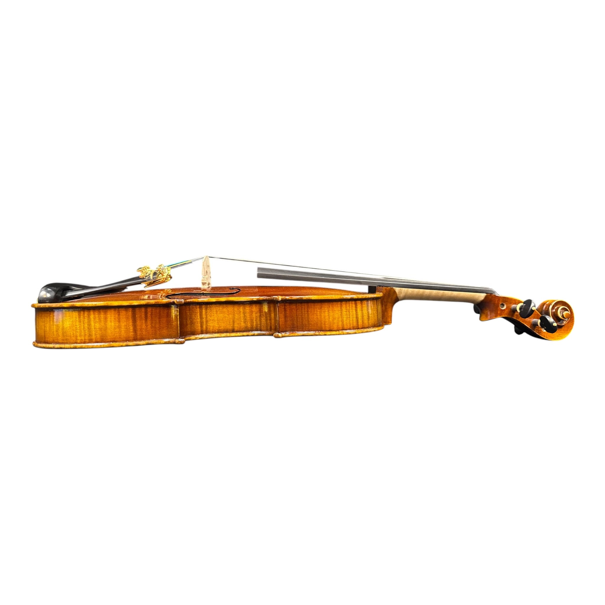 Symphony SVR180F 4/4 Full Size 5-String Violin Outfit with Carbon Fibre Bow & Music Area ABS Hard Case