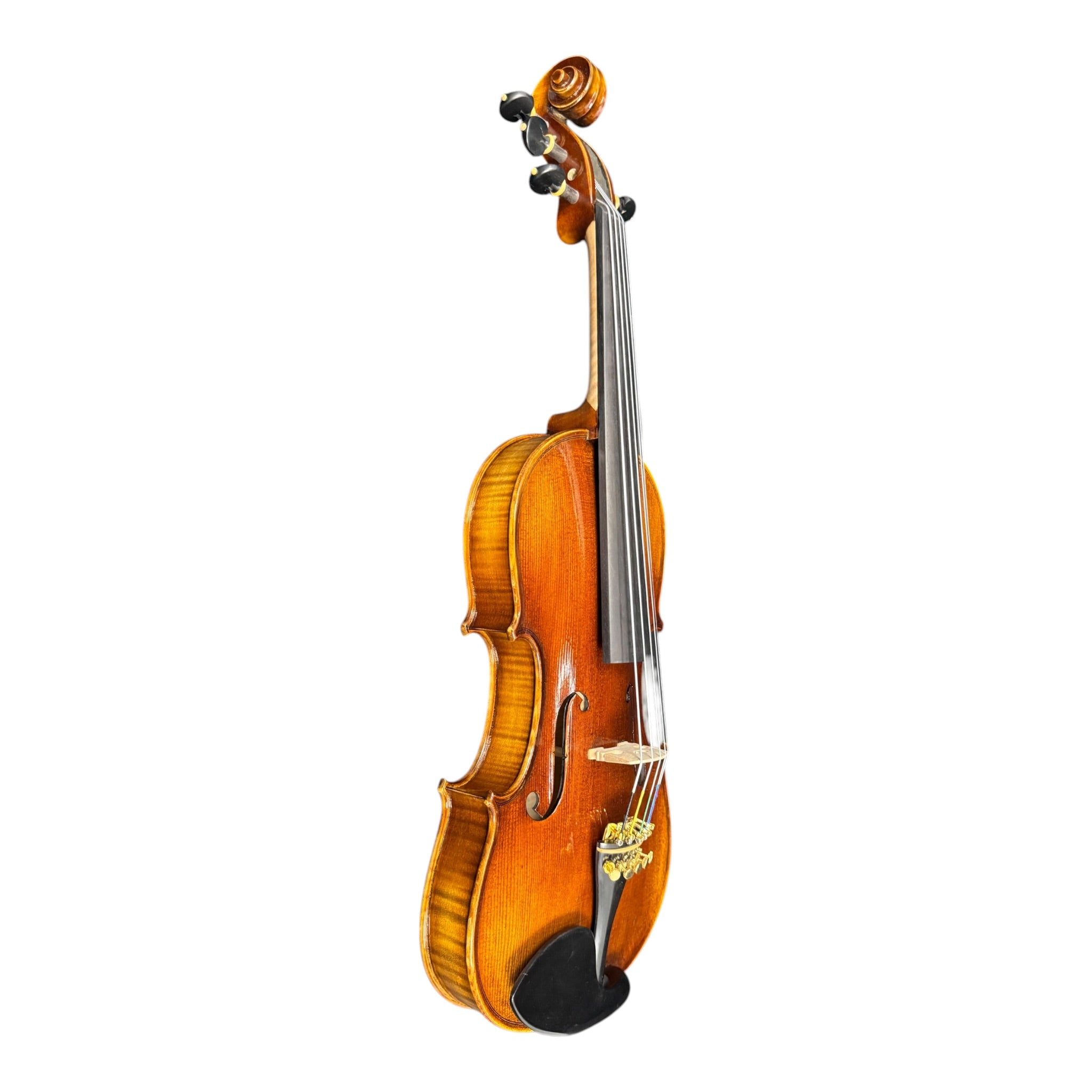 Symphony SVR180F 4/4 Full Size 5-String Violin Outfit with Carbon Fibre Bow & Music Area ABS Hard Case