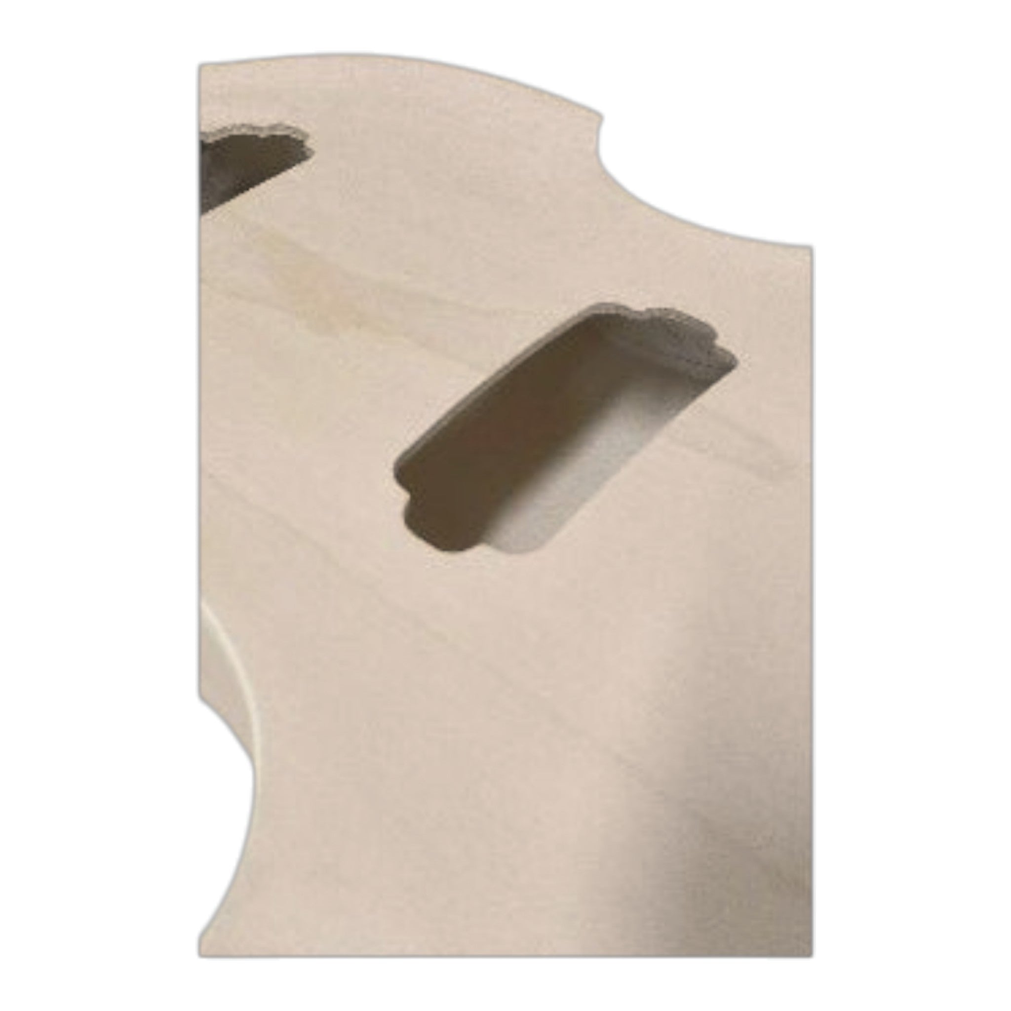 VL10DIY Hollow Basswood Body Maple Set-Neck Viola-Style Mini H-H Electric Bass Guitar DIY Kit - Complete No-Soldering w/ White Pearloid & Ebony Trims