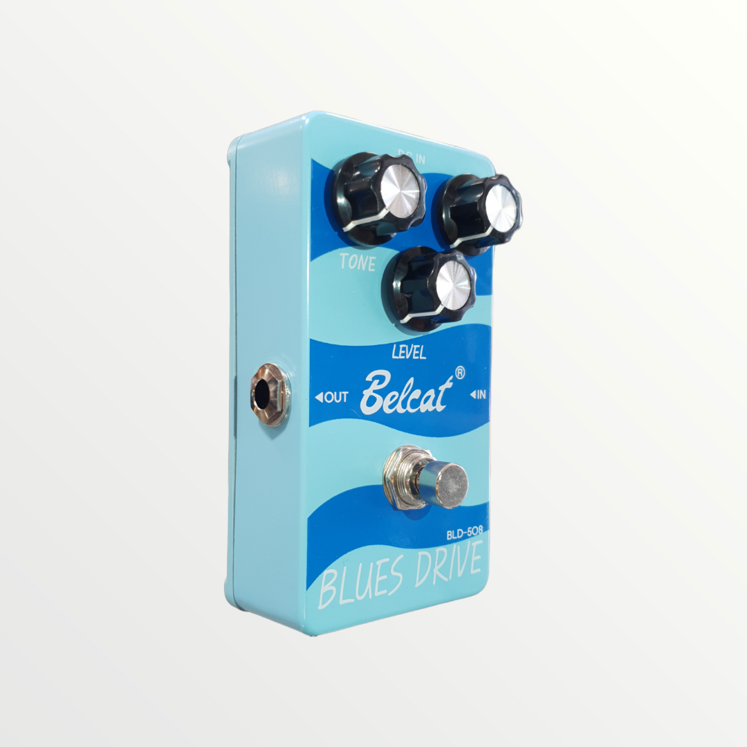 Belcat BLD508 Blues Drive Guitar Effects Pedal with 9v Replaceable Battery