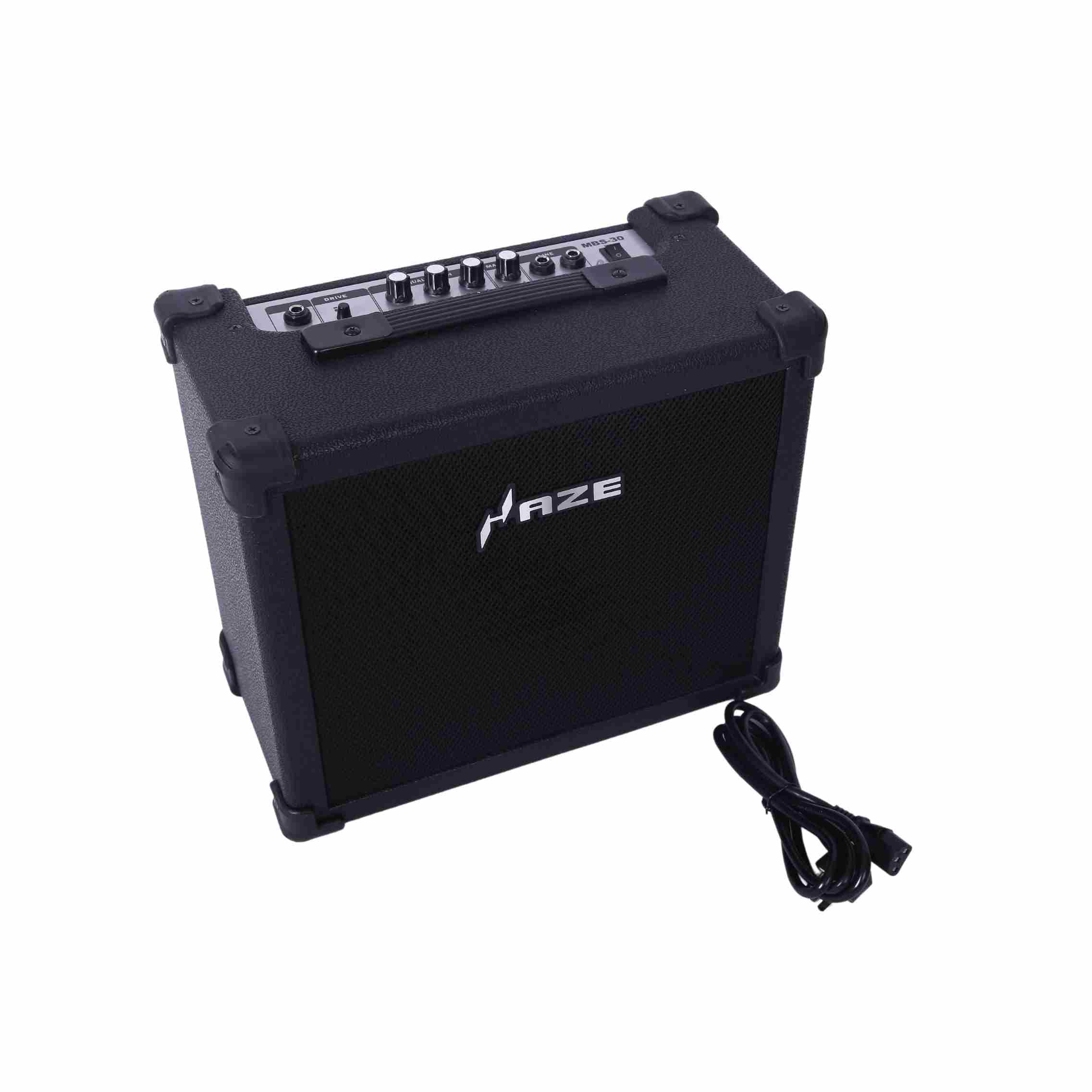 Haze MBS30 Electric Speaker Guitar Amplifier Black