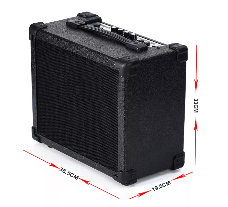 Haze MBS30 Electric Speaker Guitar Amplifier Black