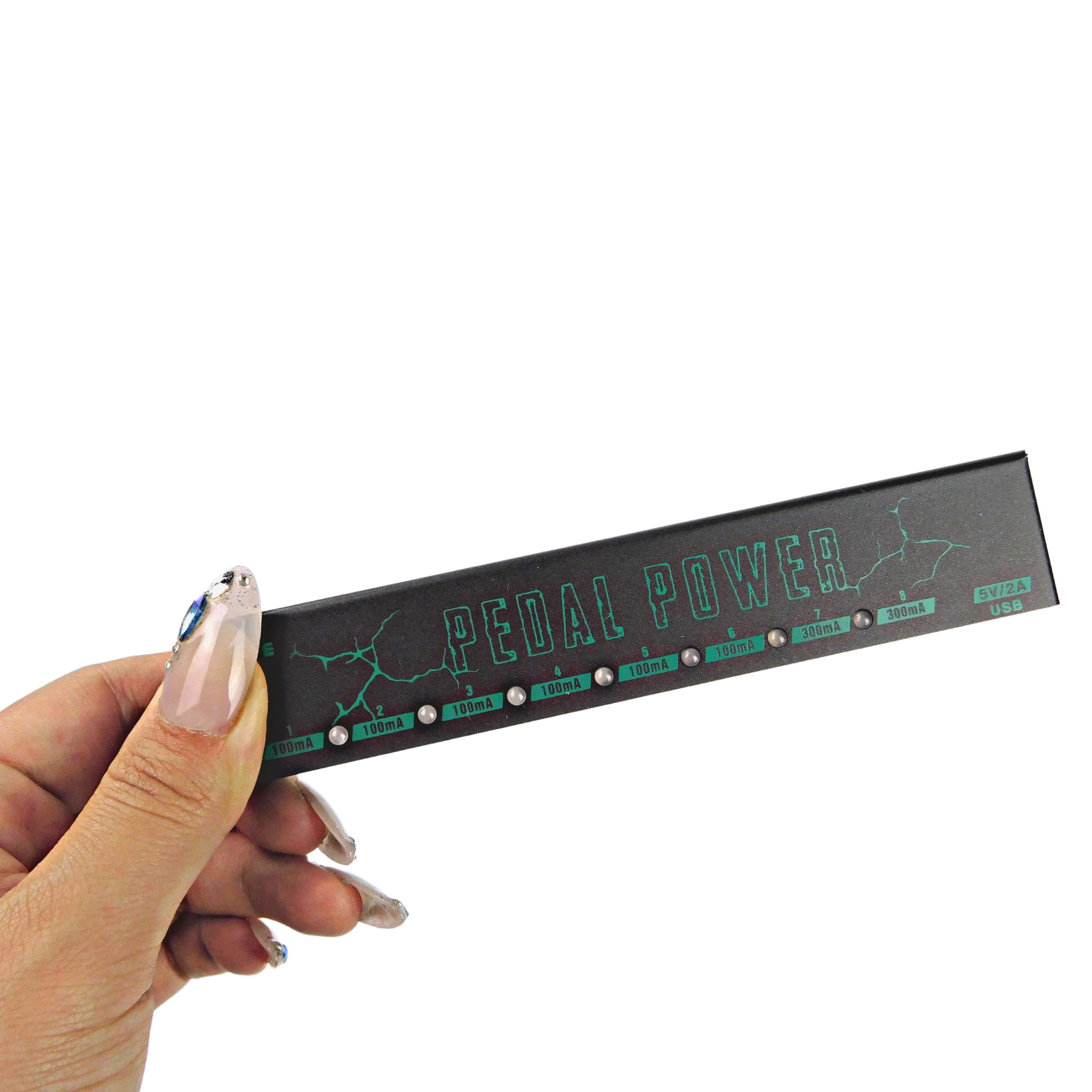 HAZE PP008 Guitar Pedal Power Supply 8 isolated 9V DC outputs with type-C