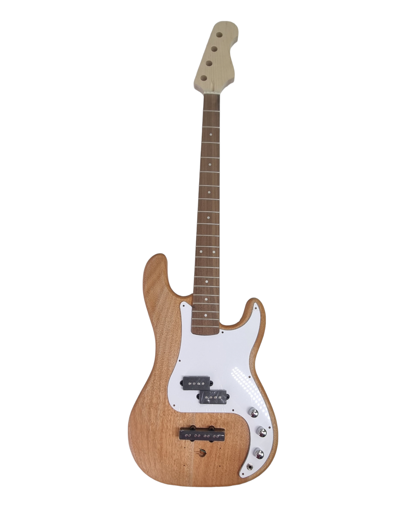 B303DIY Solid Mahogany body and Bolt-On Maple neck Bass Guitar DIY Kit