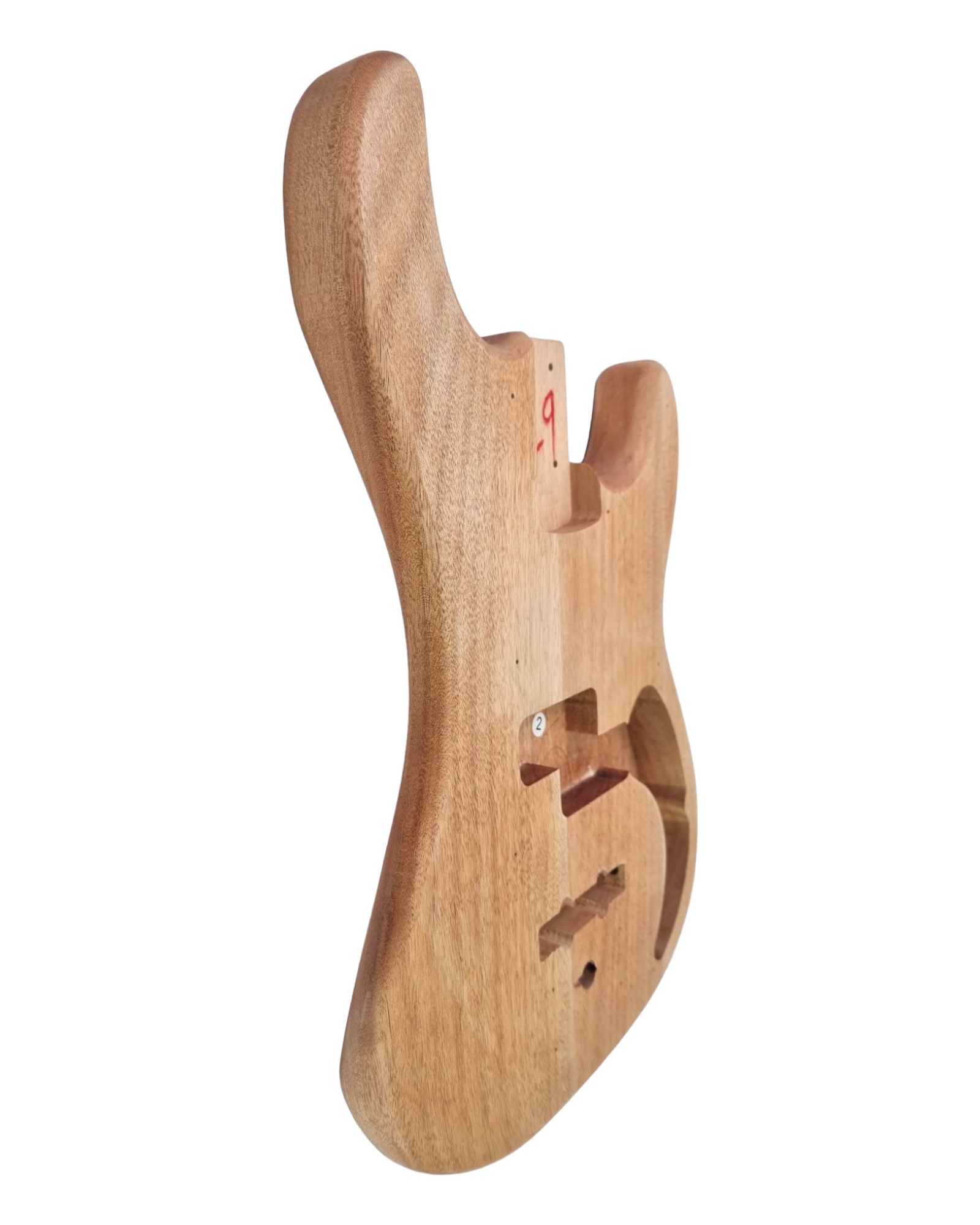 B303DIY Solid Mahogany body and Bolt-On Maple neck Bass Guitar DIY Kit