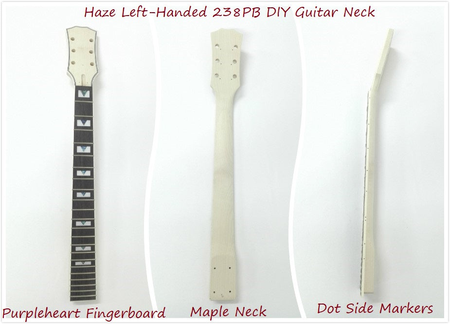 Electric guitar DIY neck E238PB, 22 Fret, Right and Left Handed