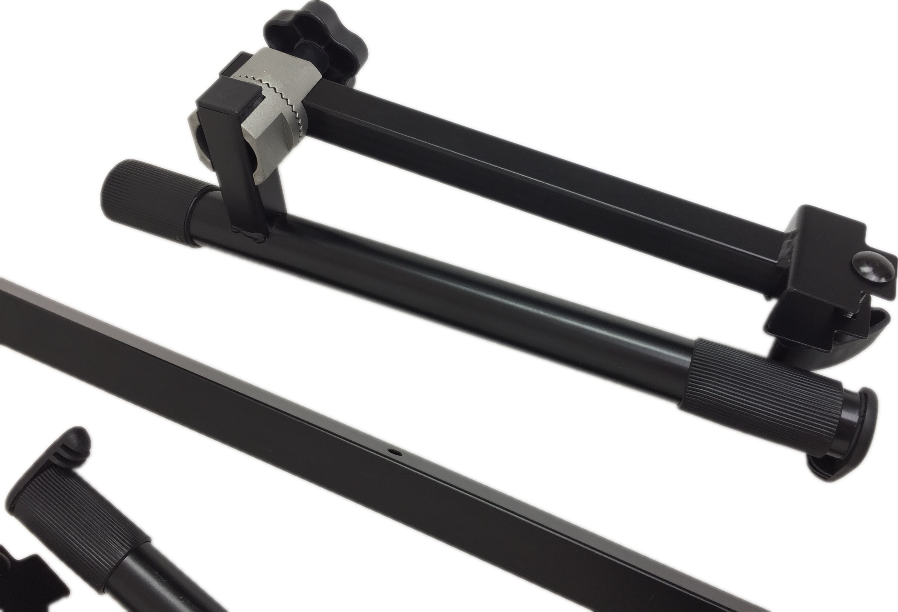 Haze Foldable Double Keyboard Stand - Studio Stage Mixer Turntable DJ Coffin 2 Tier Laptop PA KS052+KS050