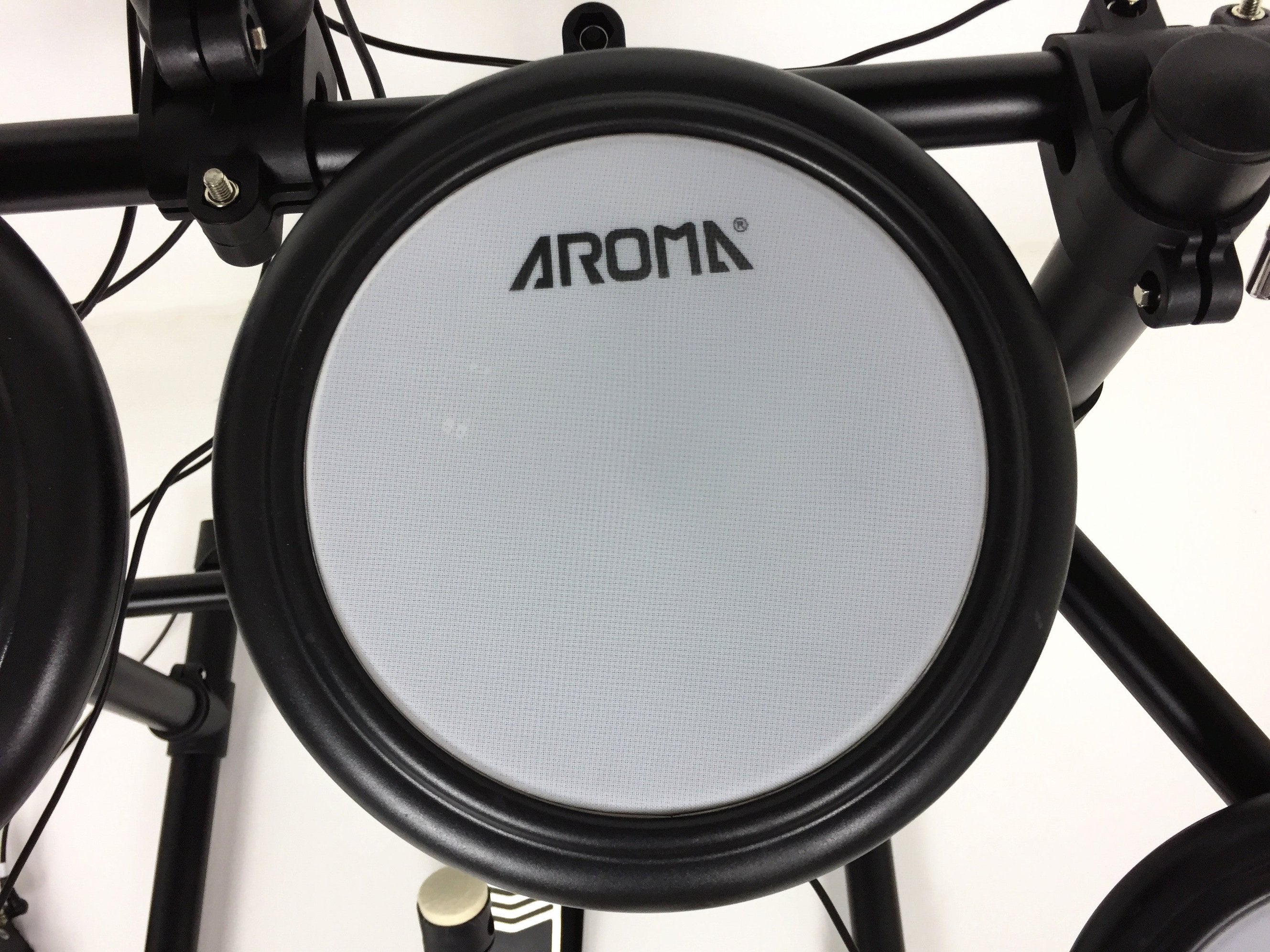 Aroma TDX16S All-Mesh 5+3 Electronic Drums w/ Dual Zone Snare, Cymbals, Stool