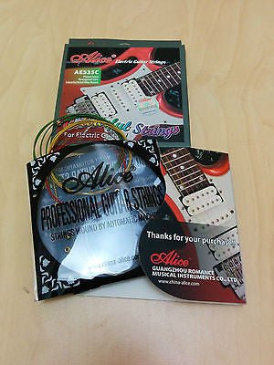 Alice AE535C Electric Guitar Steel Strings - Colourful + 3 Picks
