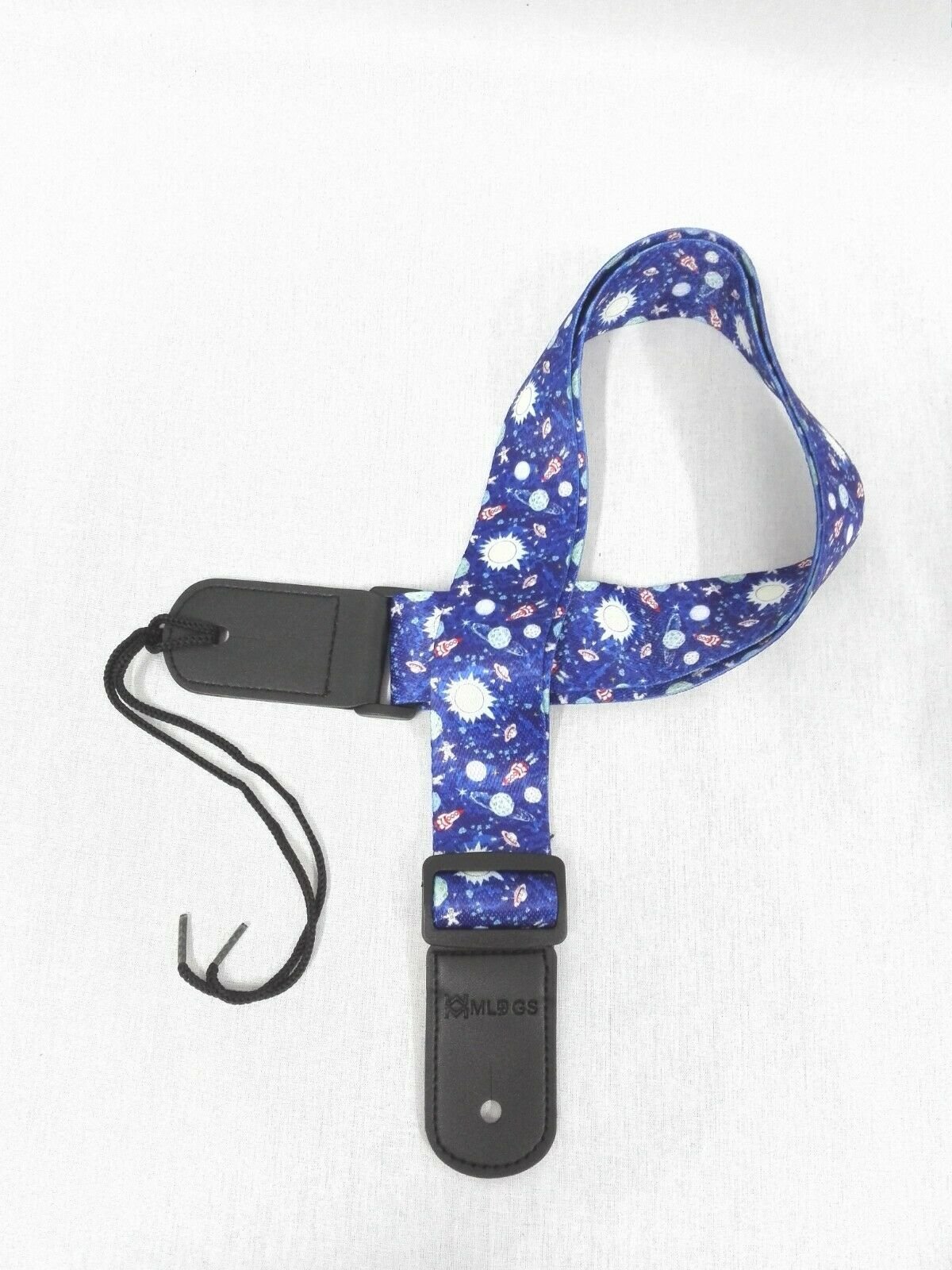 Ukulele Shoulder Strap, Multi-Pattern, Length Adjustable+3 Picks & 1 Pick-Holder, UKSTRP02