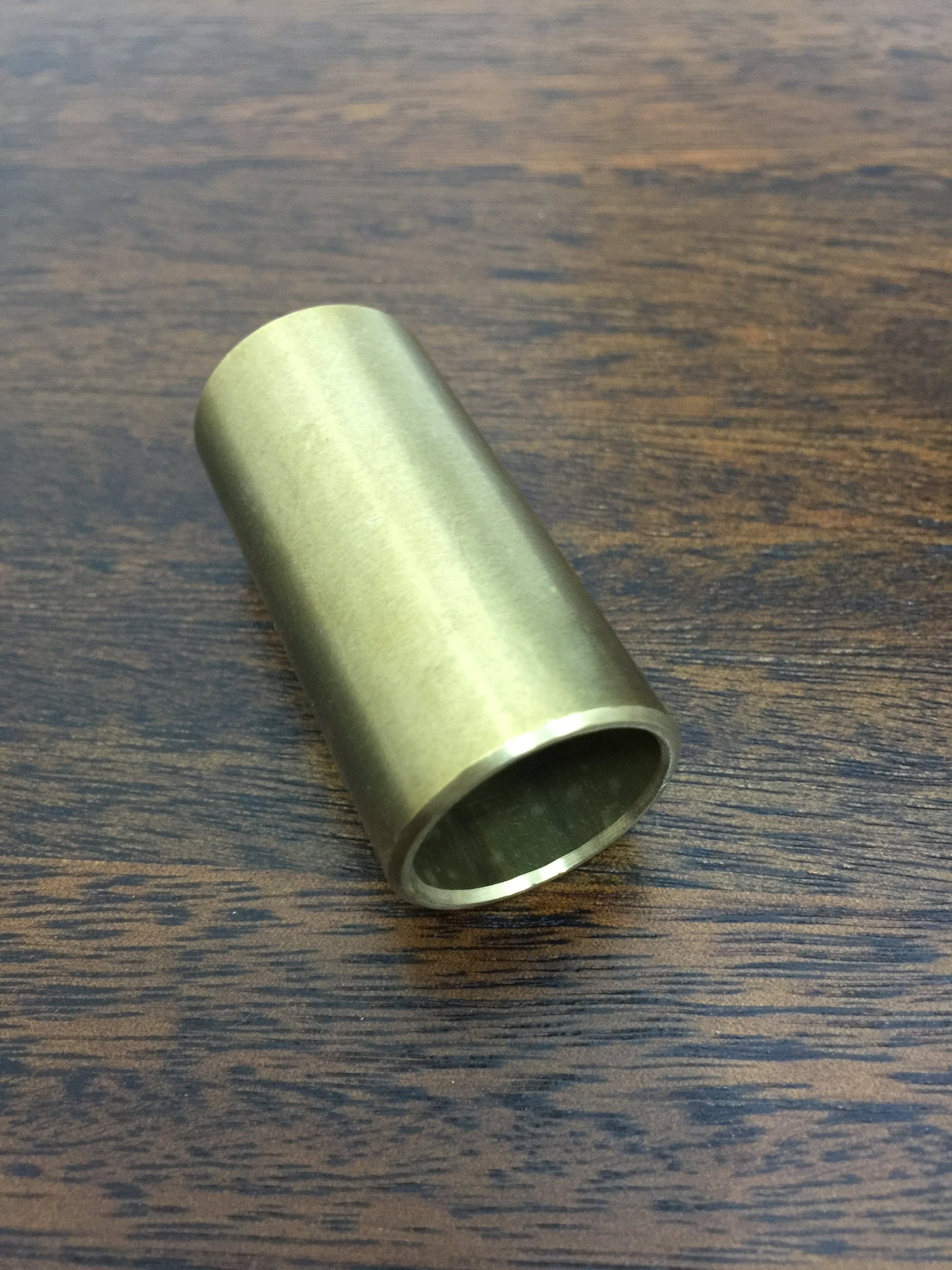 Haze HS201BS Brass Guitar Slide - Medium/Large