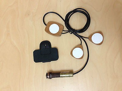 Adeline AD86 Wooden 3-Way Piezo Pickups for All Acoustic Instruments