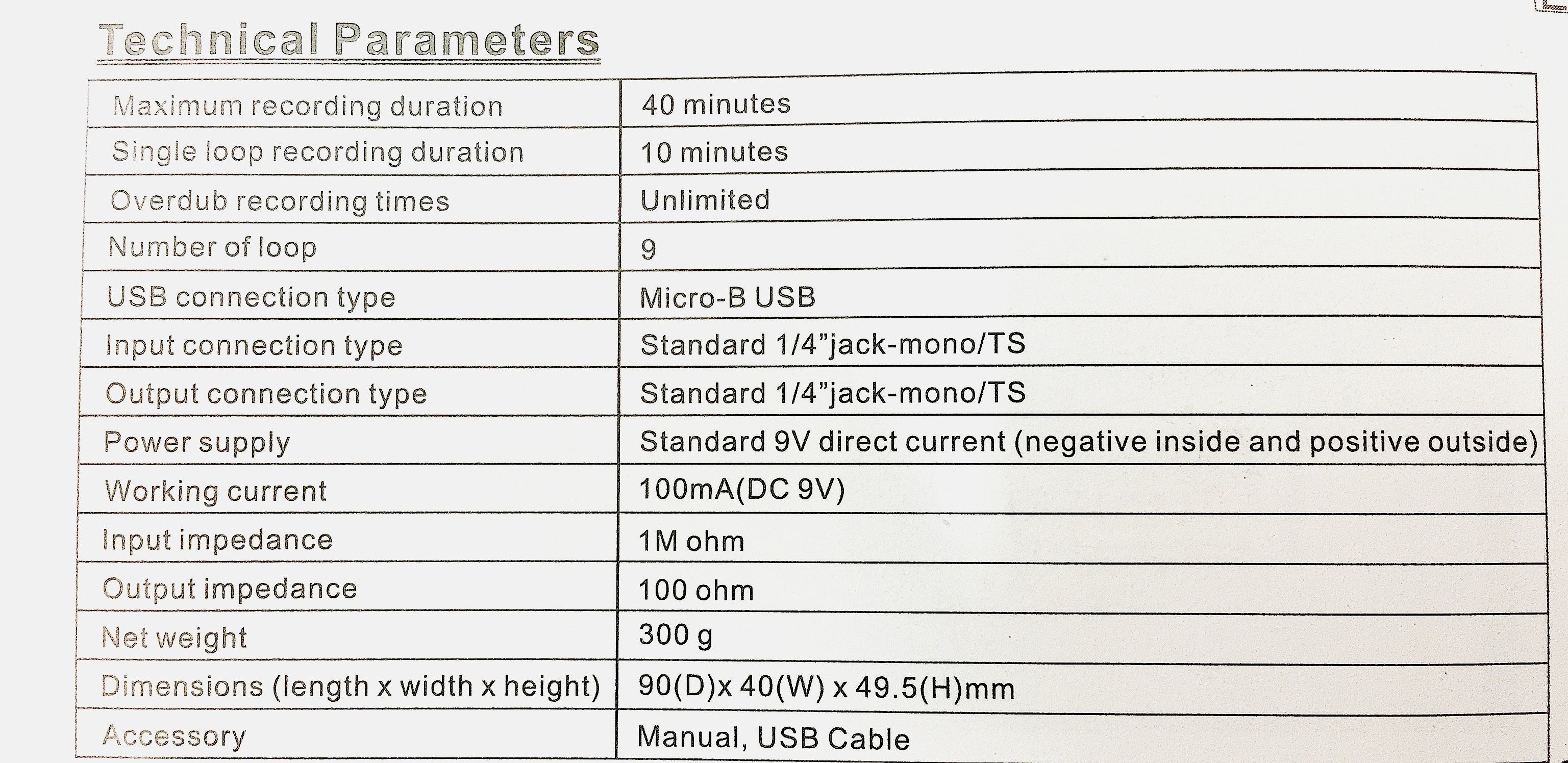 Haze  LOOPER PRO Guitar Loop Pedal