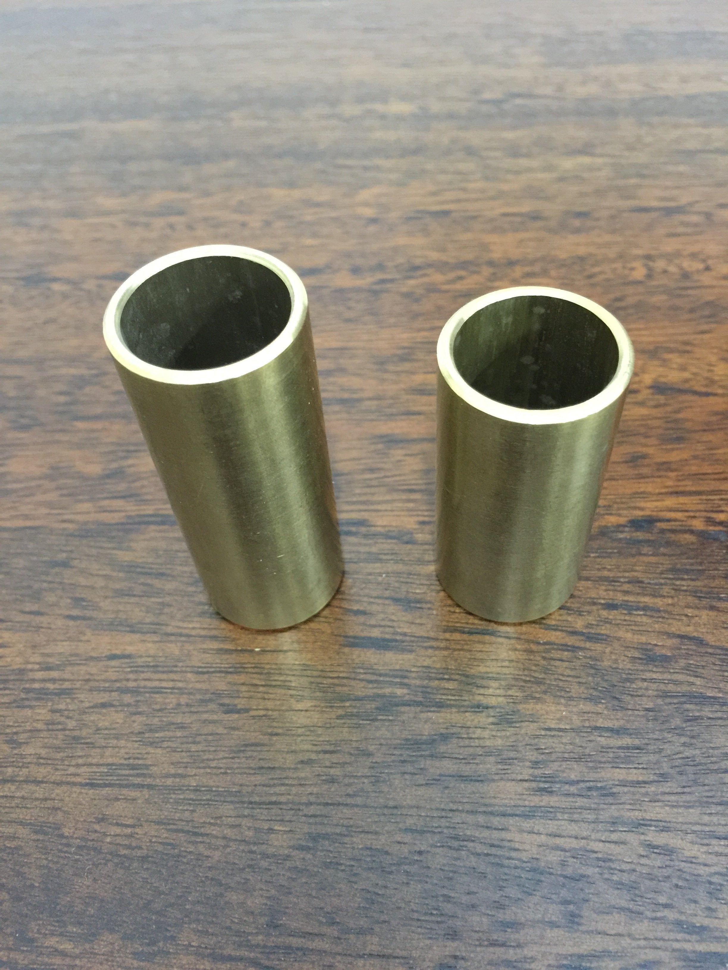 Haze HS201BS Brass Guitar Slide - Medium/Large