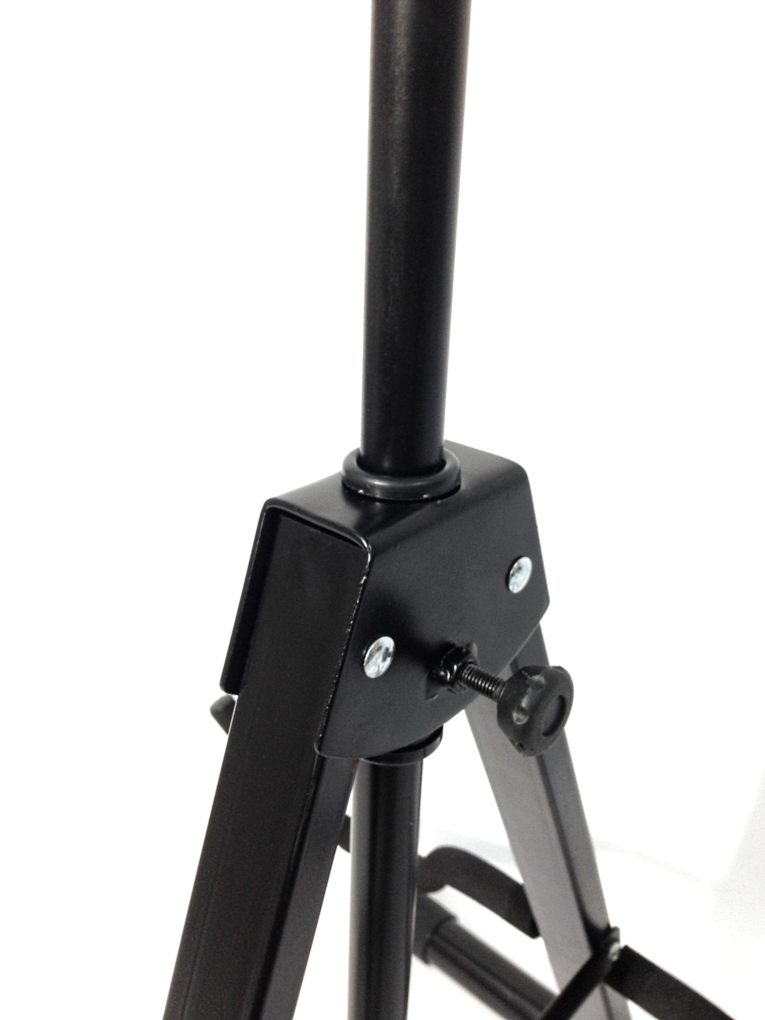 Haze GS028 Metal-Rubber A-Frame Base 2-Guitar Stand