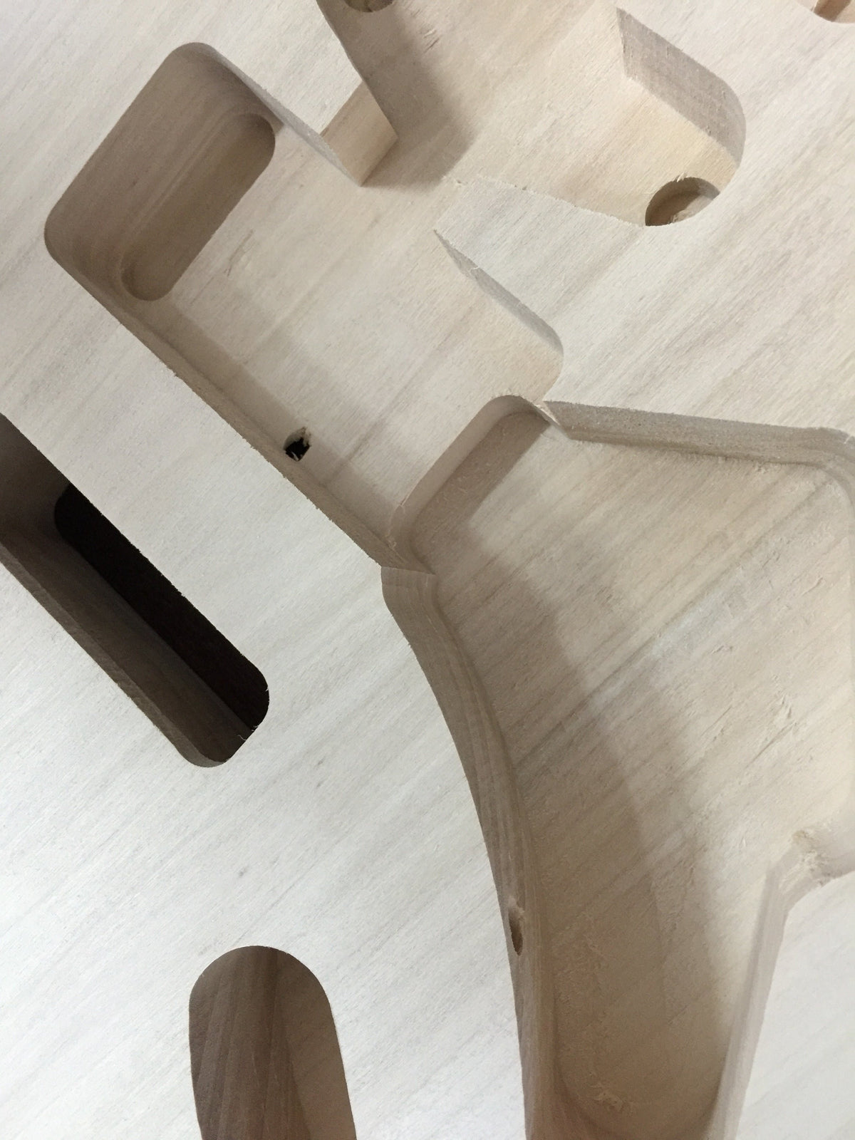 HST1910BO Basswood Electric Guitar Body, Light-Weight, Pre-Drilled, Polished