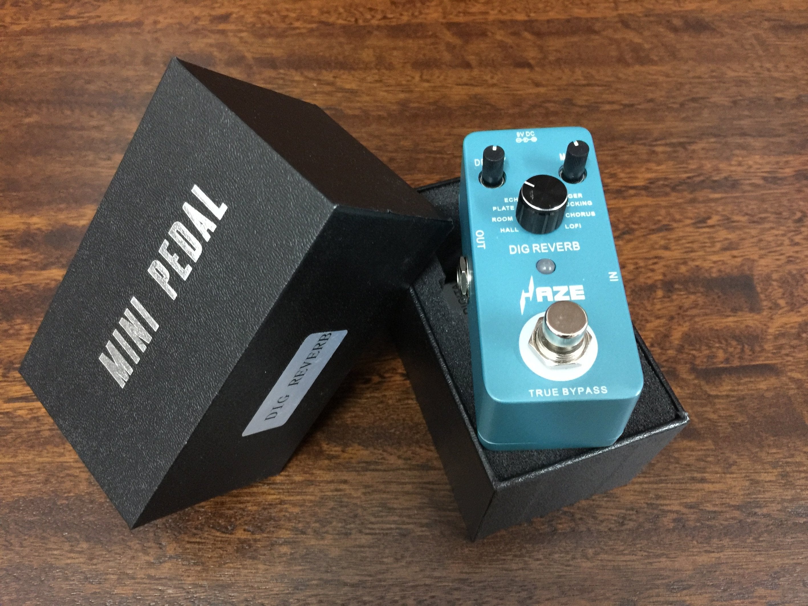 Haze DigReverb Guitar Pedal 9 Reverb Model