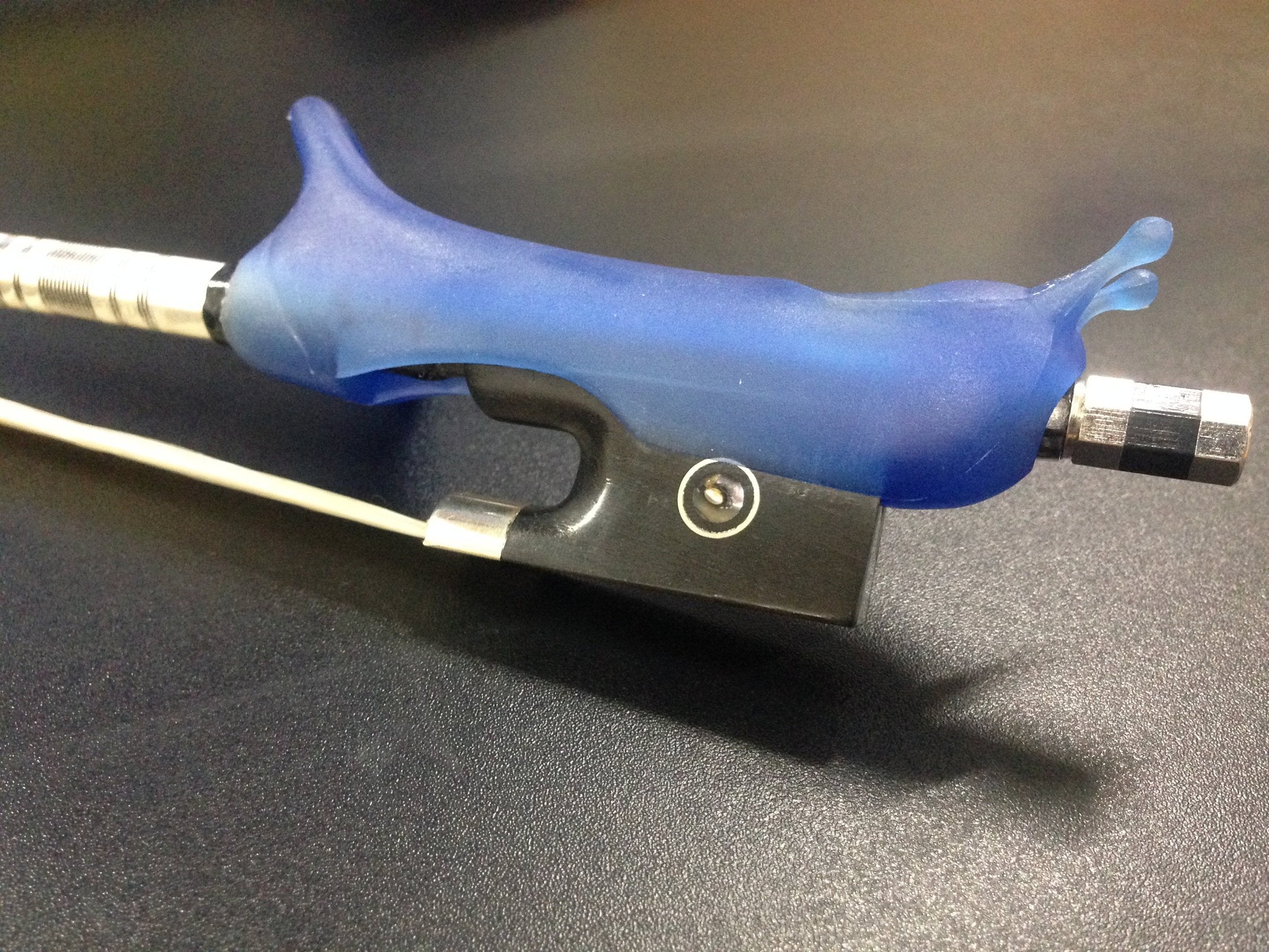 Kapaier 515BL Violin Bow Grip Partners for Sizes 1/8 to 4/4 - Blue