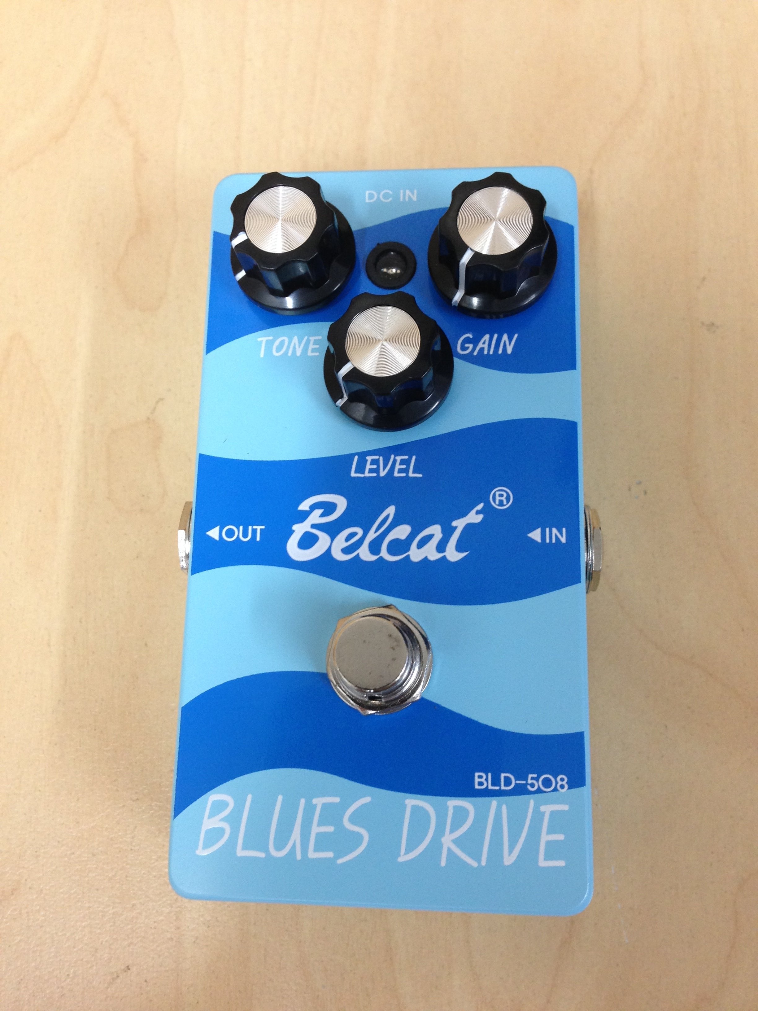 Belcat BLD508 Blues Drive Guitar Effects Pedal with 9v Replaceable Battery