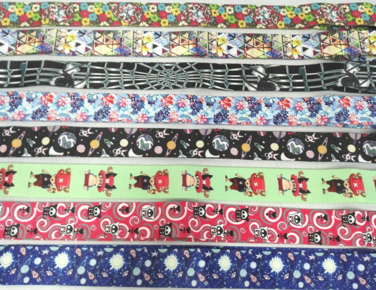 Ukulele Shoulder Strap, Multi-Pattern, Length Adjustable+3 Picks & 1 Pick-Holder, UKSTRP02