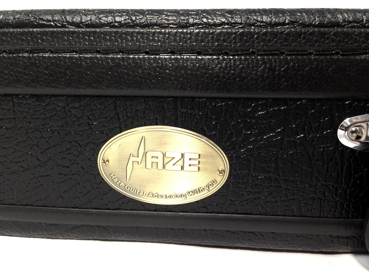 Haze HE50LP LP Electric Guitar Hard Case - Lockable, Black (Pre-Order Later Sep 2026)