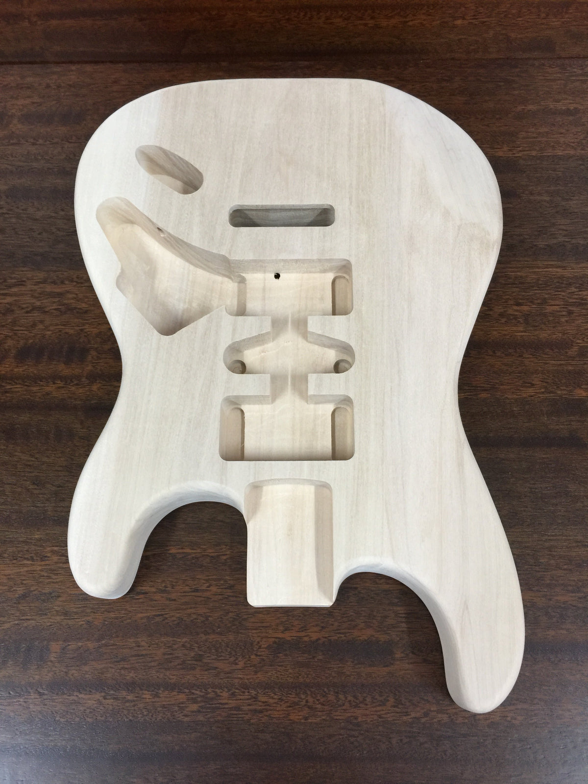 HST1910BO Basswood Electric Guitar Body, Light-Weight, Pre-Drilled, Polished
