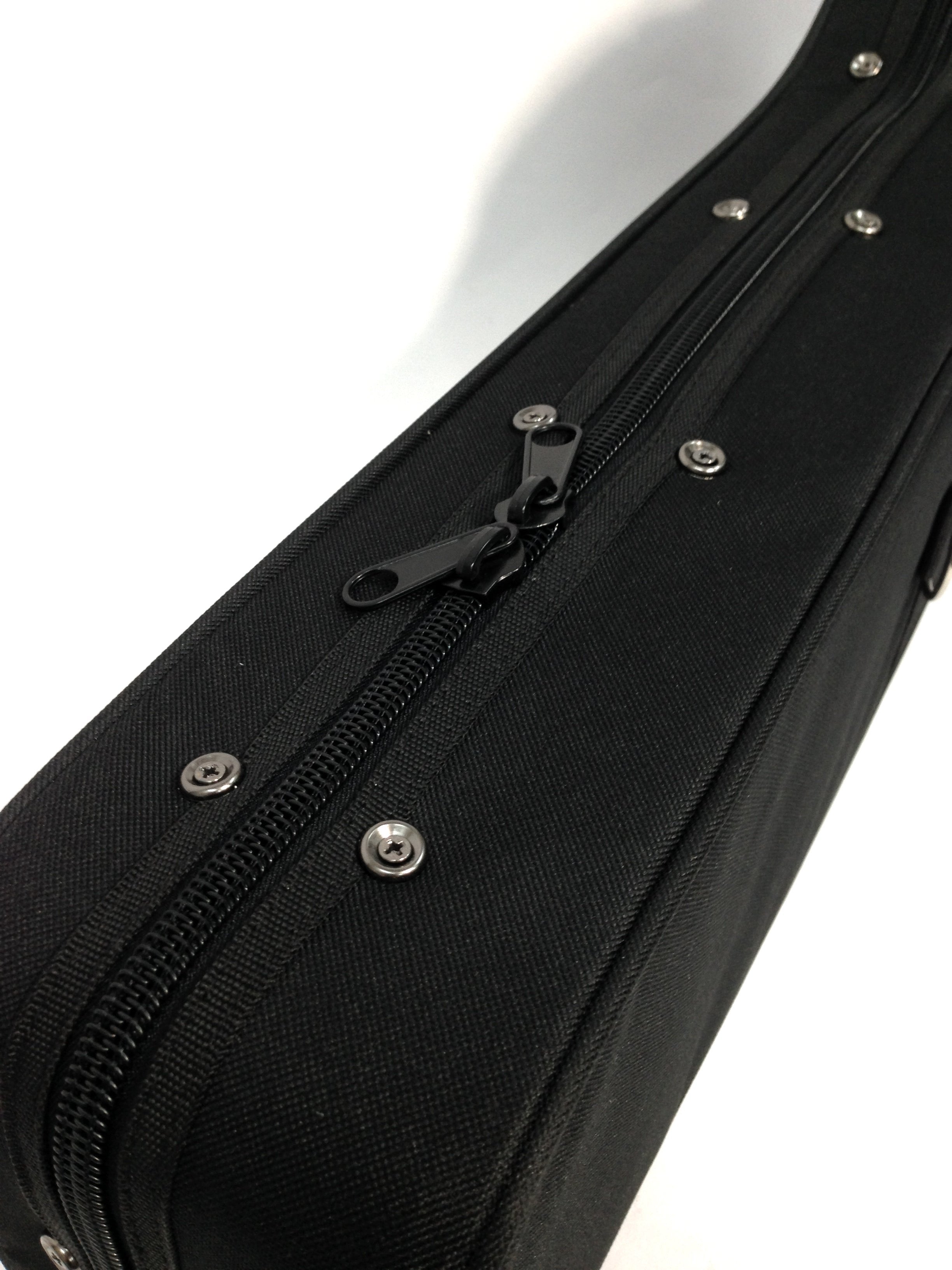Haze E10 ST/TL Electric Guitar Ultra-Lightweight Hard Foam Case - Backpack Straps, Black