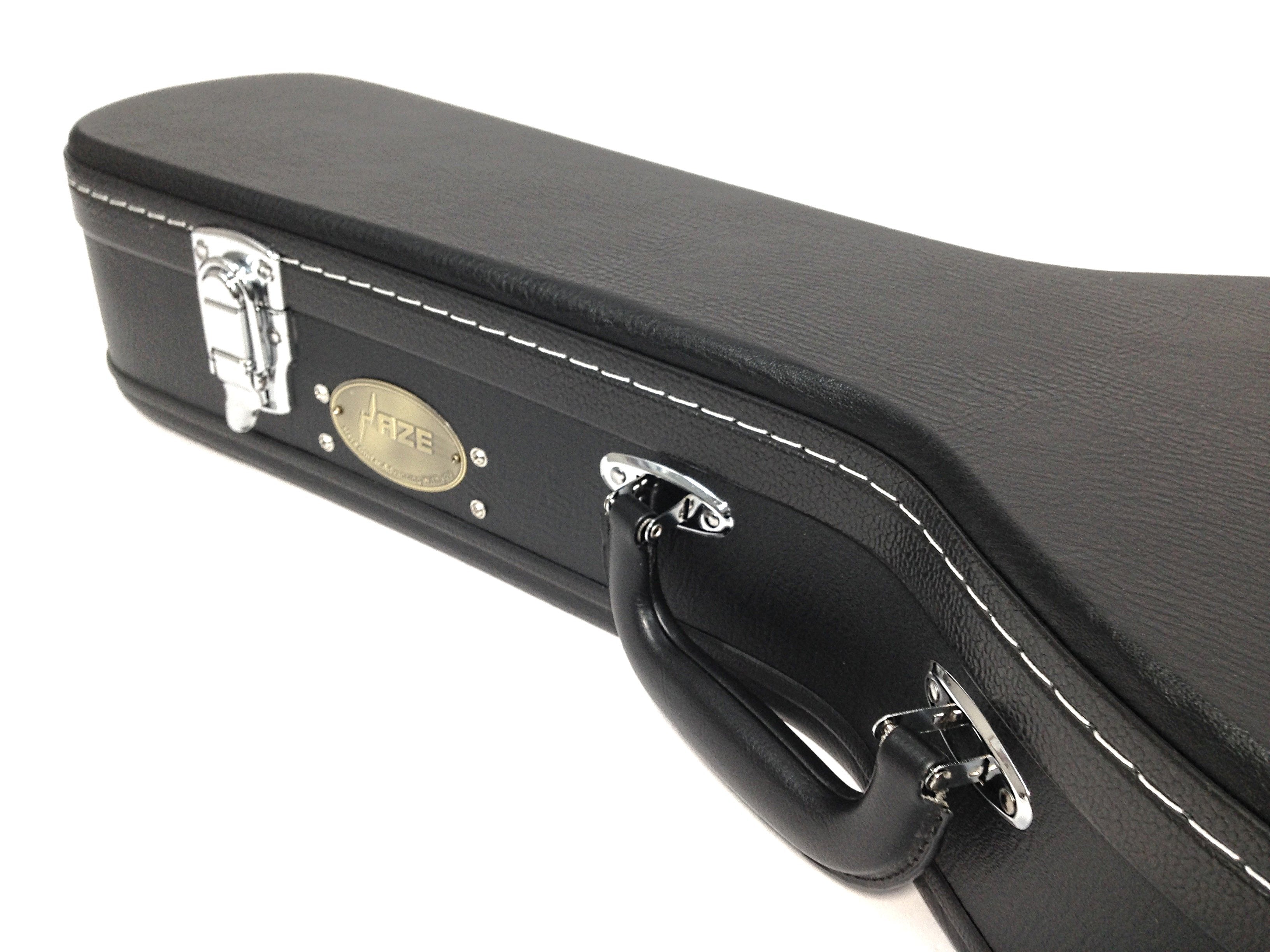 Haze HPMB19010C A-Style Mandolin Hard Case - Lockable, Black