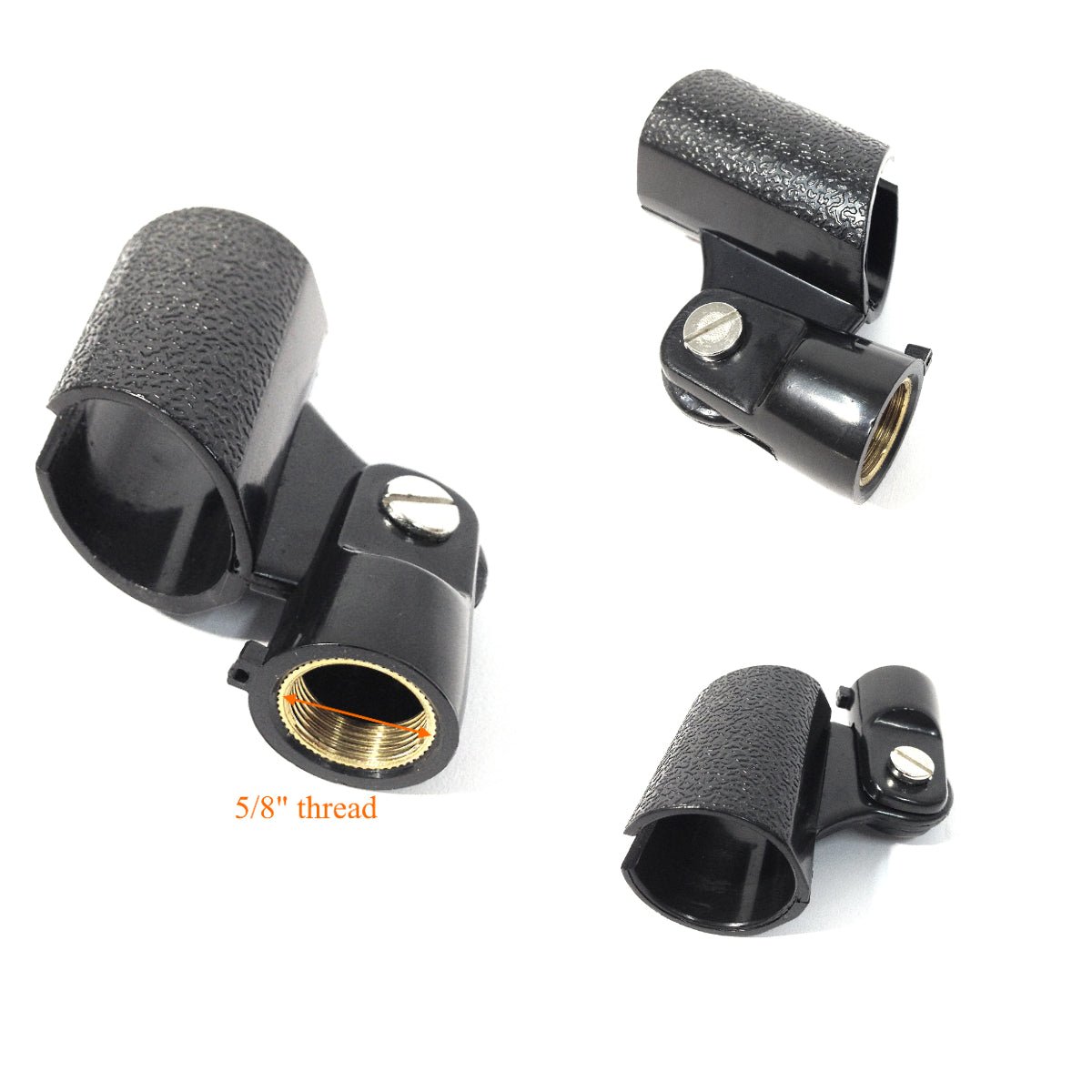 Haze MS010 Small Black Microphone Stand With Short Telescopic Boom