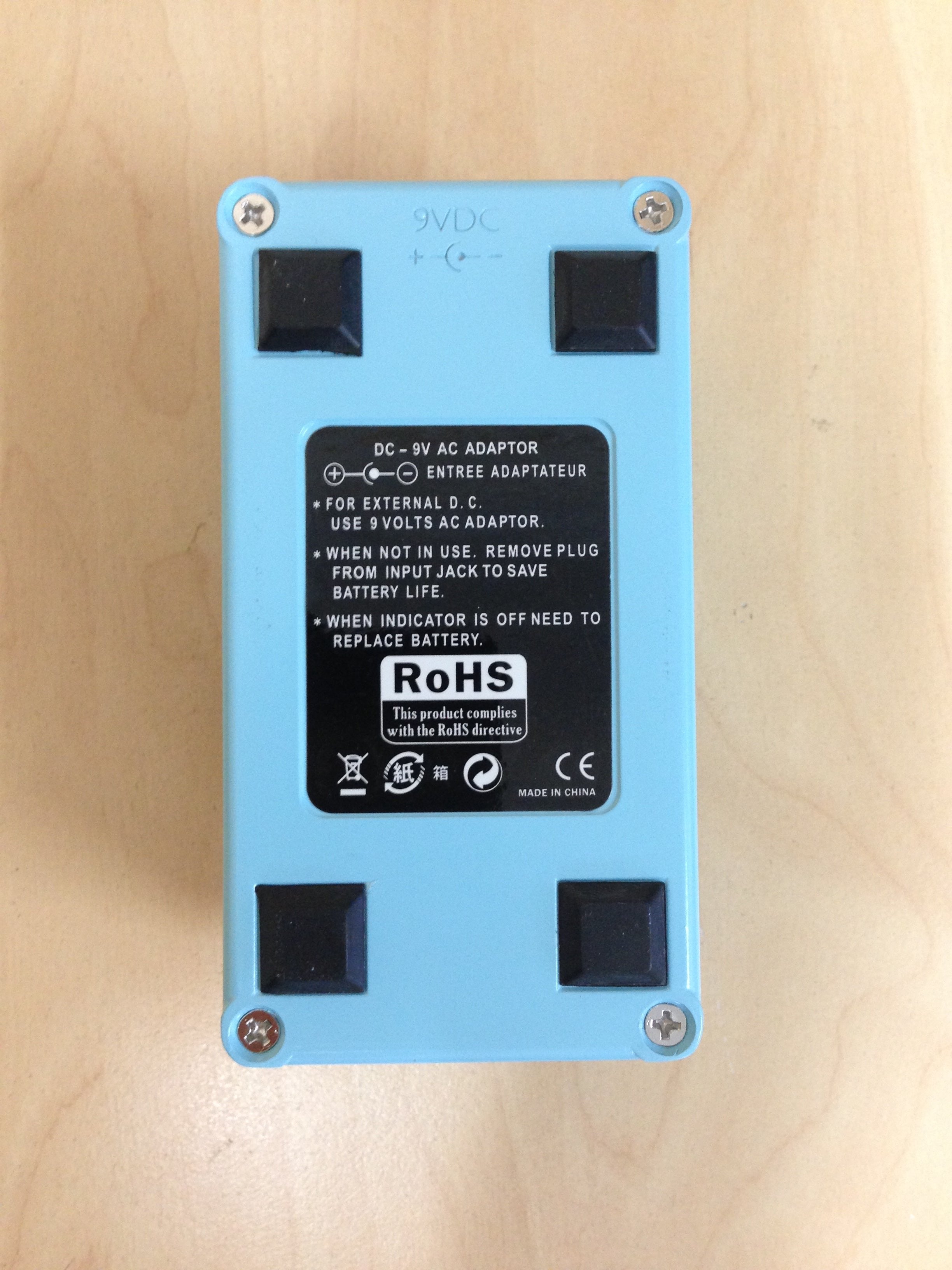 Belcat BLD508 Blues Drive Guitar Effects Pedal with 9v Replaceable Battery