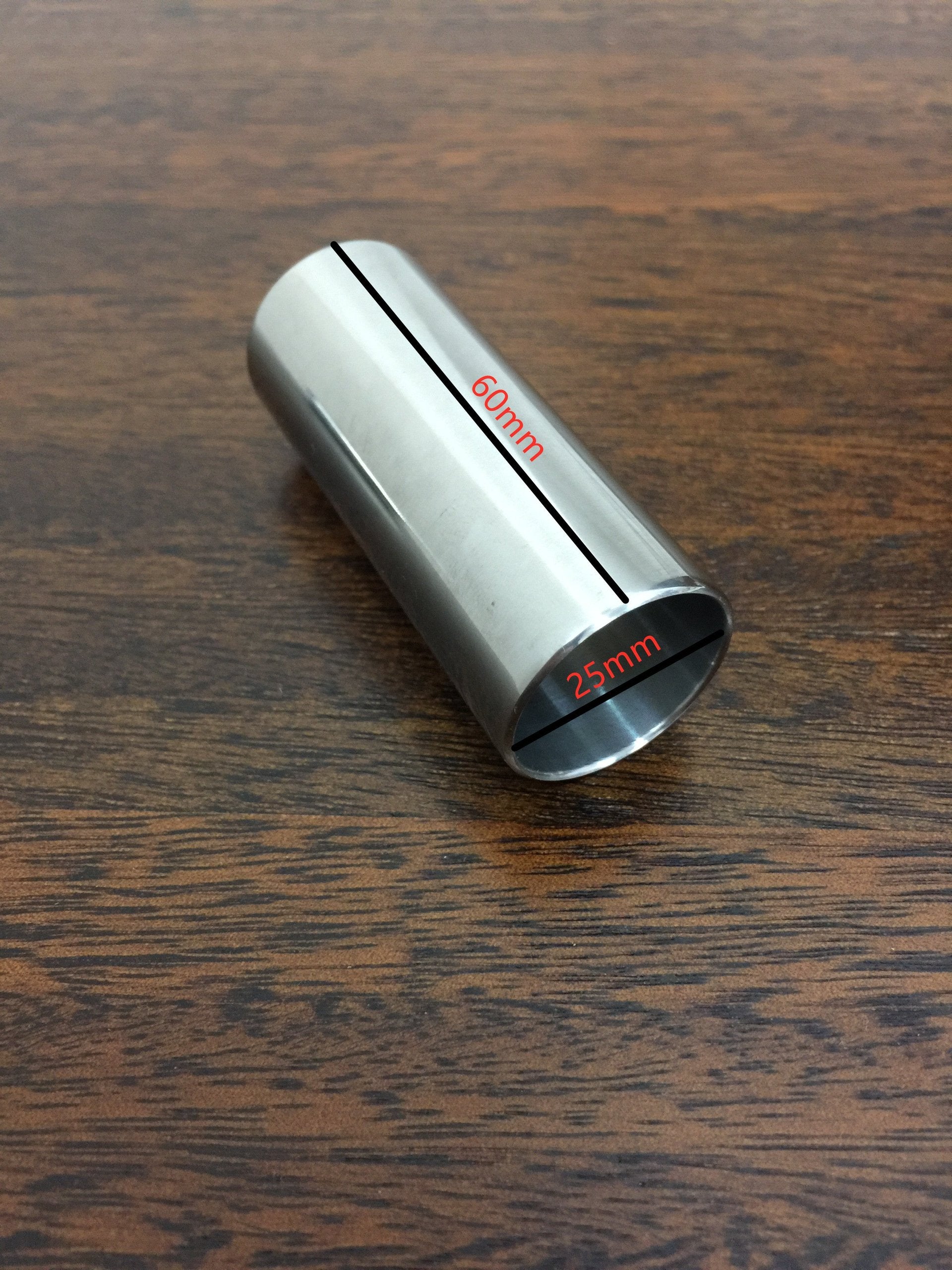 Haze HS201SL Steel Guitar Slide Two Size - Double Pack