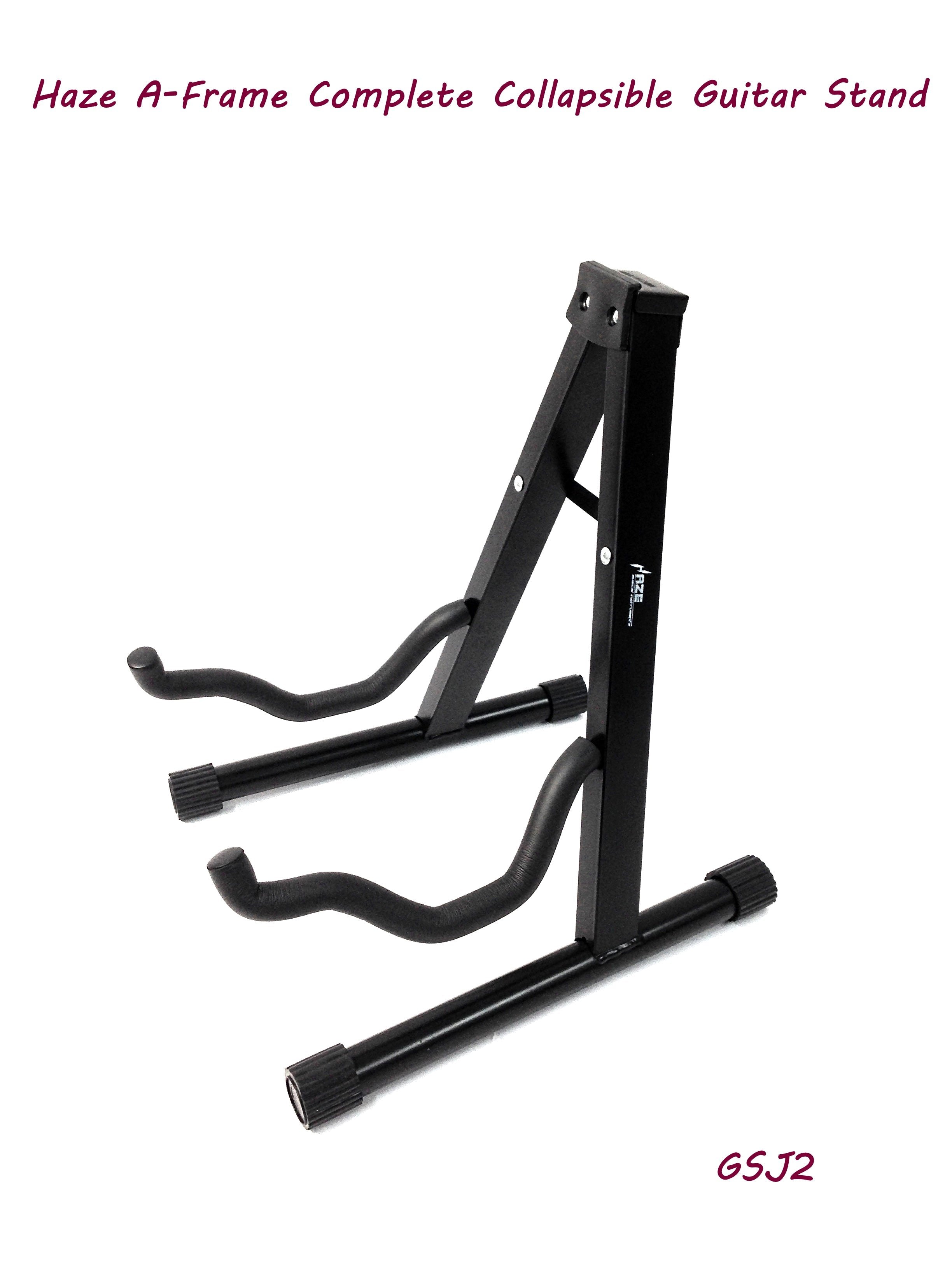 Haze GSJ2 A-Frame Universal Guitar Stand