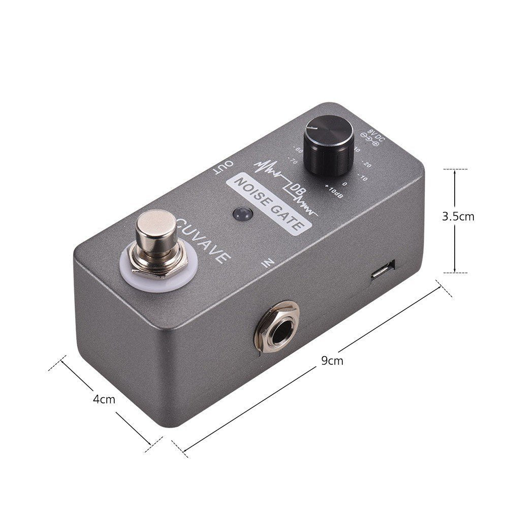 Cuvave GEPTB Noise Gate Effects Pedal True Bypass