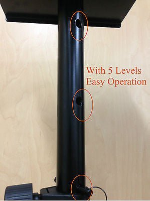 Haze SS015 Metal Stand for Home Theatre Monitor, Speaker