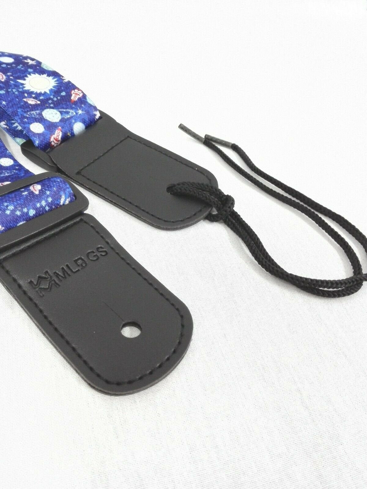 Ukulele Shoulder Strap, Multi-Pattern, Length Adjustable+3 Picks & 1 Pick-Holder, UKSTRP02
