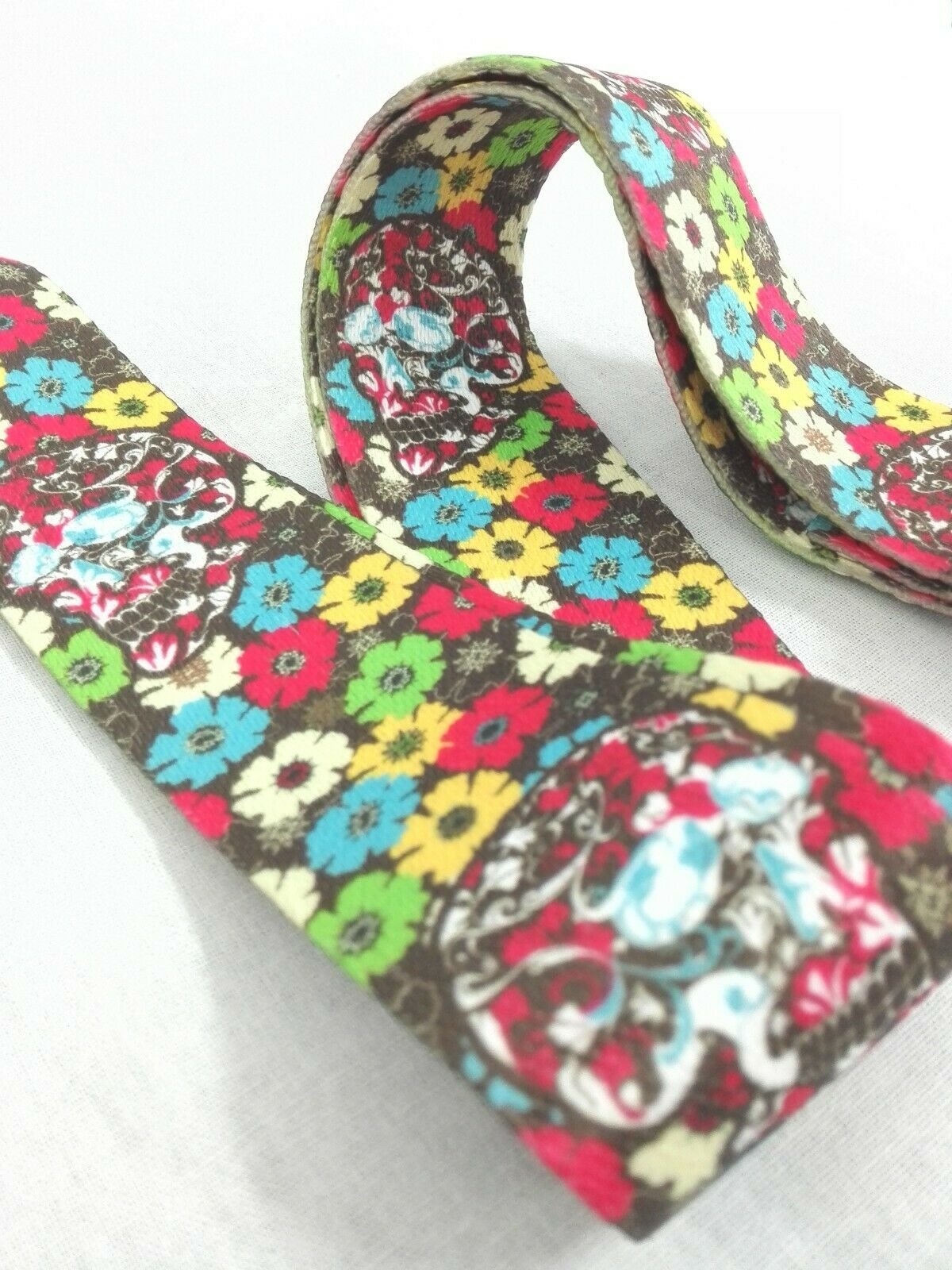 Ukulele Shoulder Strap, Multi-Pattern, Length Adjustable+3 Picks & 1 Pick-Holder, UKSTRP02